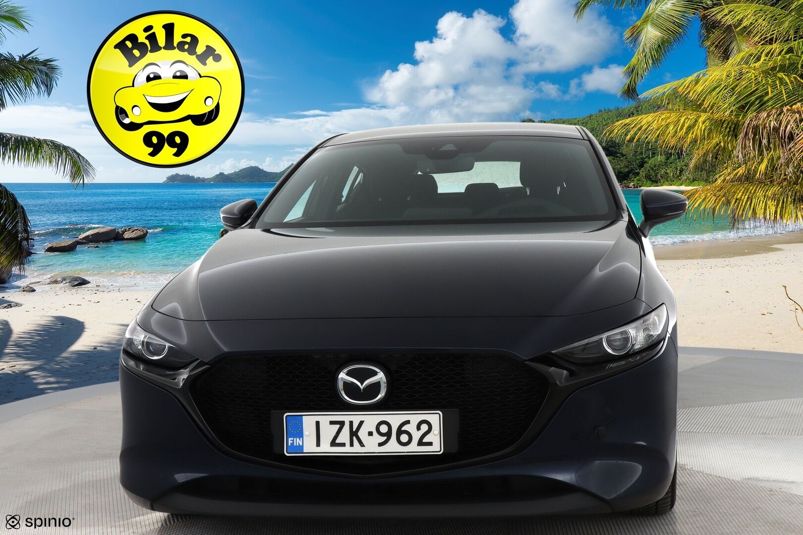 Mazda 3 2021 Hatchback 2,0 (150hv) M Hybrid Skyactiv-G Vision Plus Business AT ** Lohko / ACC / HUD / BLIS - ** 1-om Suomi-auto / Merkkikirja **