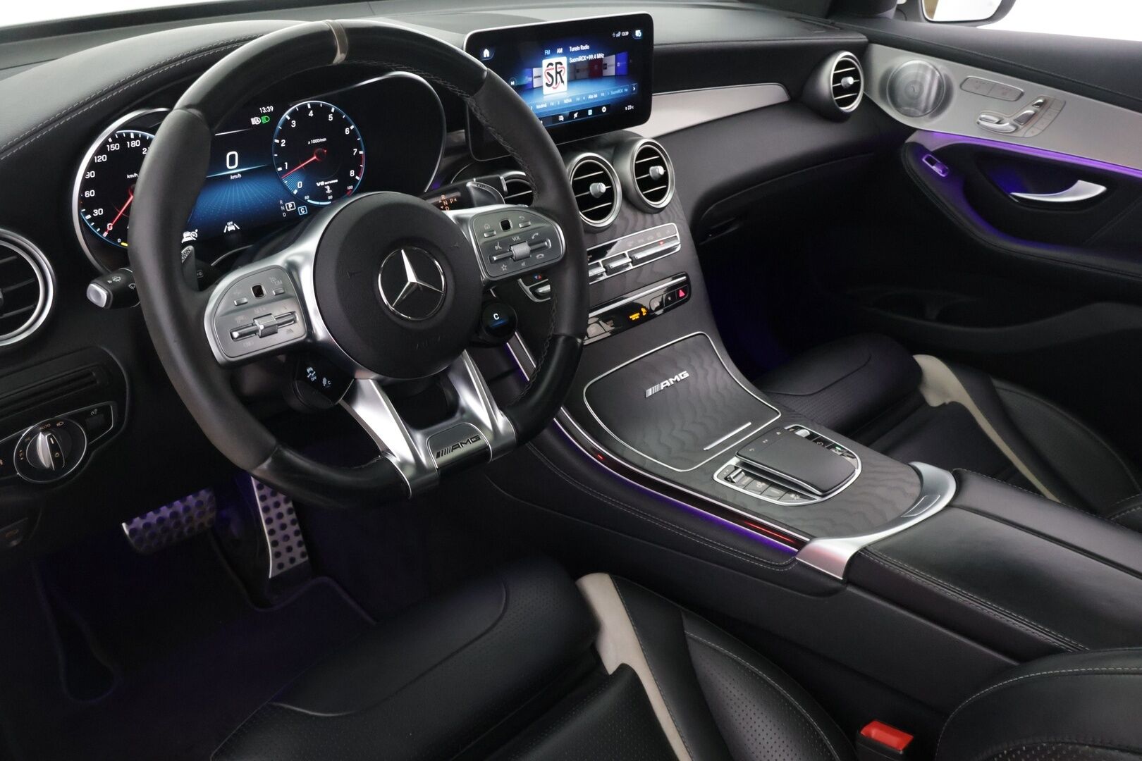 Mercedes-Benz GLC 63 AMG 2020 AMG GLC 63 S 4MATIC+ Coupe Facelift A *Burmester / 360° / Ilmastoidut Nahat / Muistit / Lasikattoluukku / Koukku* - * Juuri huollettu ja kuntotarkastettu merkkiliikkeessä * - HULLU BLACKWEEK KORKOTARJOUS 2,49%