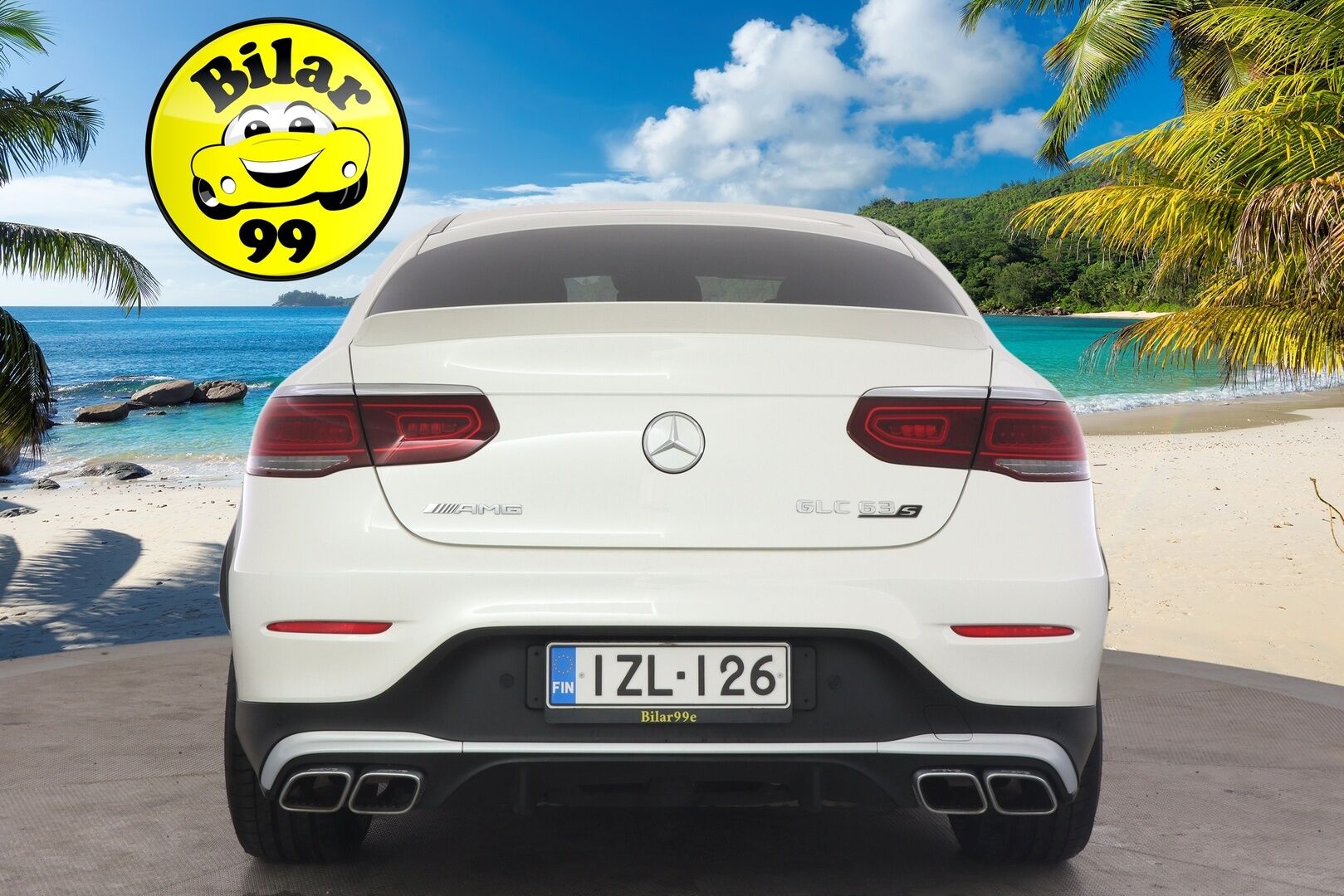 Mercedes-Benz GLC 63 AMG 2020 AMG GLC 63 S 4MATIC+ Coupe Facelift A *Burmester / 360° / Ilmastoidut Nahat / Muistit / Lasikattoluukku / Koukku* - * Juuri huollettu ja kuntotarkastettu merkkiliikkeessä * - HULLU BLACKWEEK KORKOTARJOUS 2,49%
