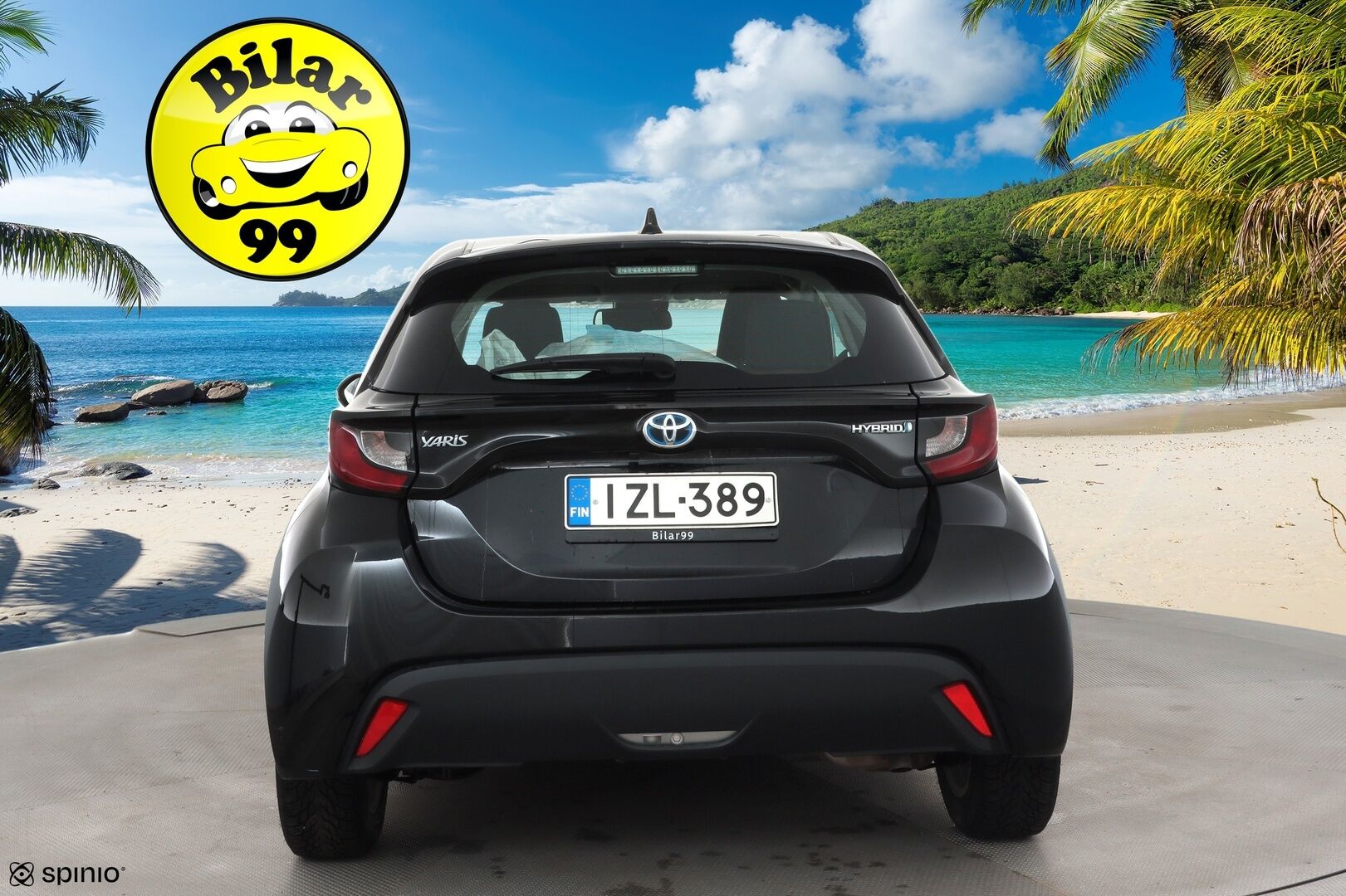 Toyota Yaris 2021 1,5 Hybrid Active * ACC / P.kamera / Lohko+Sisä / Navi / Keyless / Apple&Android * - 1.Om Suomi-auto / Kahdet renkaat aluvanteilla / Merkkihuollettu