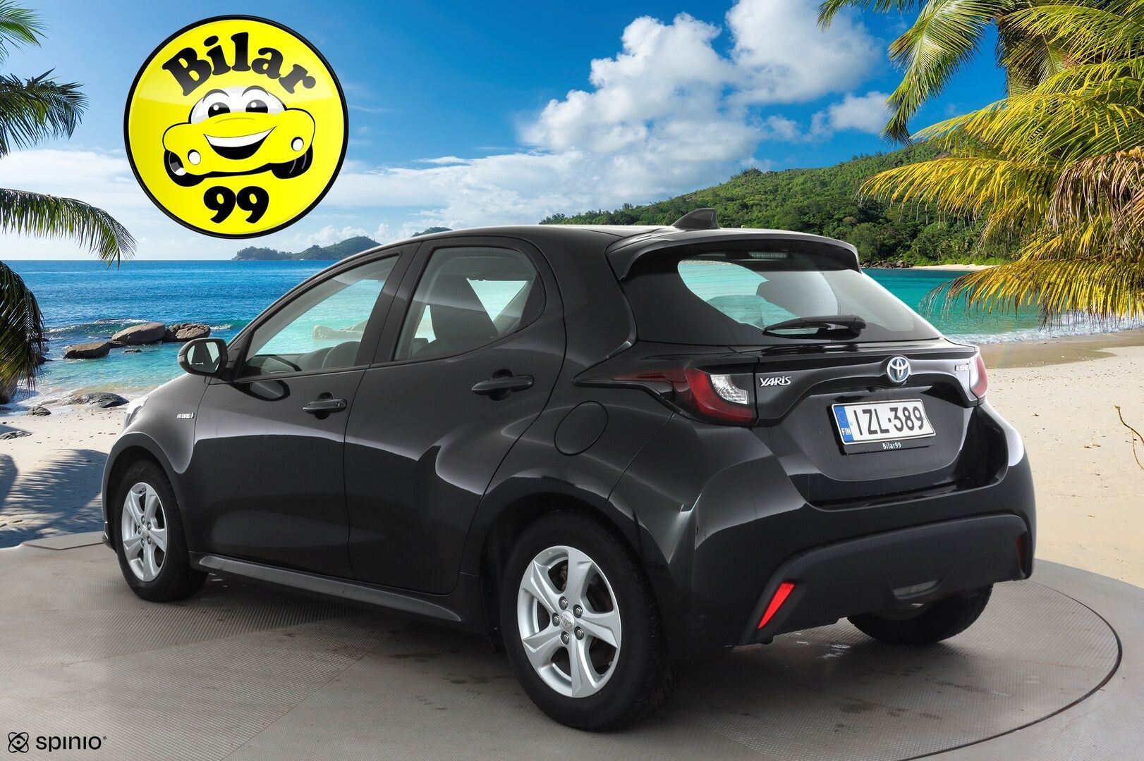 Toyota Yaris 2021 1,5 Hybrid Active * ACC / P.kamera / Lohko+Sisä / Navi / Keyless / Apple&Android * - 1.Om Suomi-auto / Kahdet renkaat aluvanteilla / Merkkihuollettu