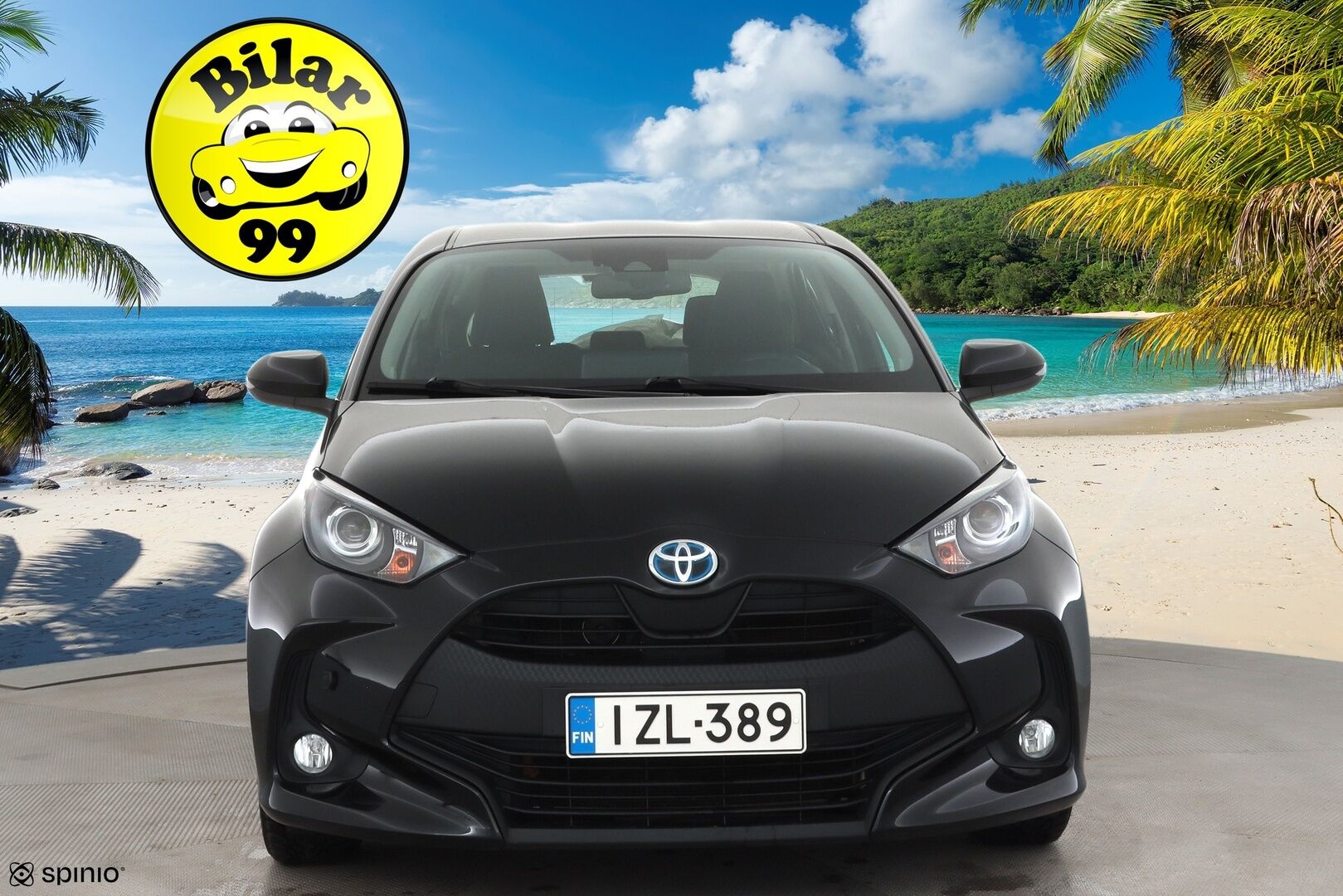 Toyota Yaris 2021 1,5 Hybrid Active * ACC / P.kamera / Lohko+Sisä / Navi / Keyless / Apple&Android * - 1.Om Suomi-auto / Kahdet renkaat aluvanteilla / Merkkihuollettu