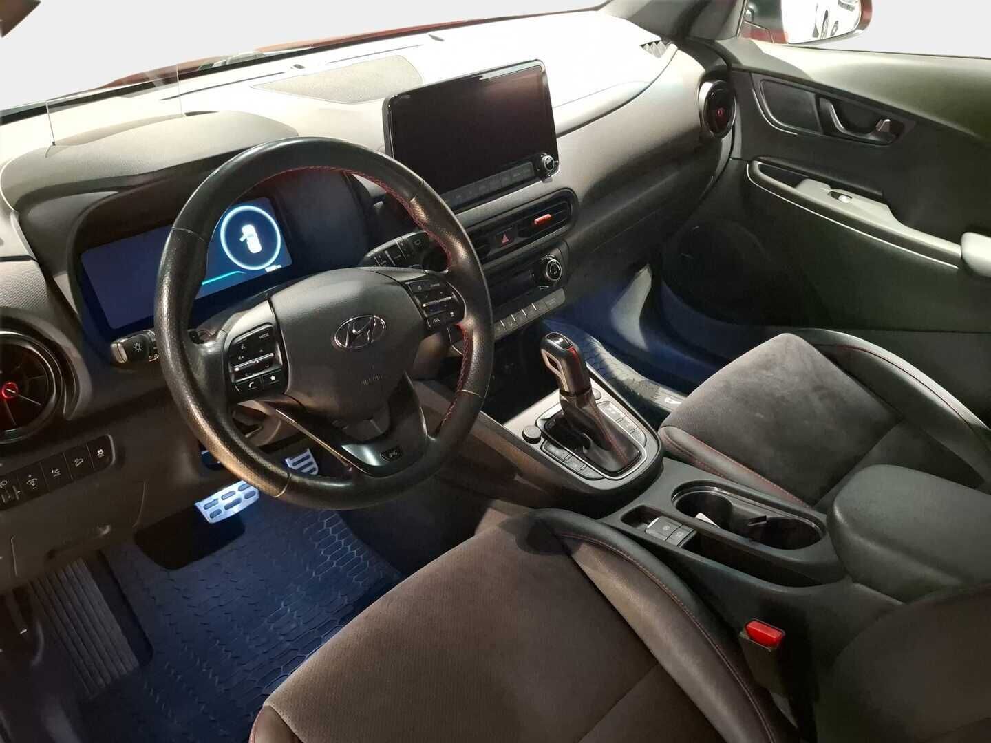 Hyundai KONA 2021 1,6 T-GDI 198 hv 4WD 7-DCT-aut. N Line MY21 - | ACC | Smart Cruise | HUD | Kamera & Tutkat | Sähkösäätöiset ja ilmastoidut penkit | Lohko | Keyless | 