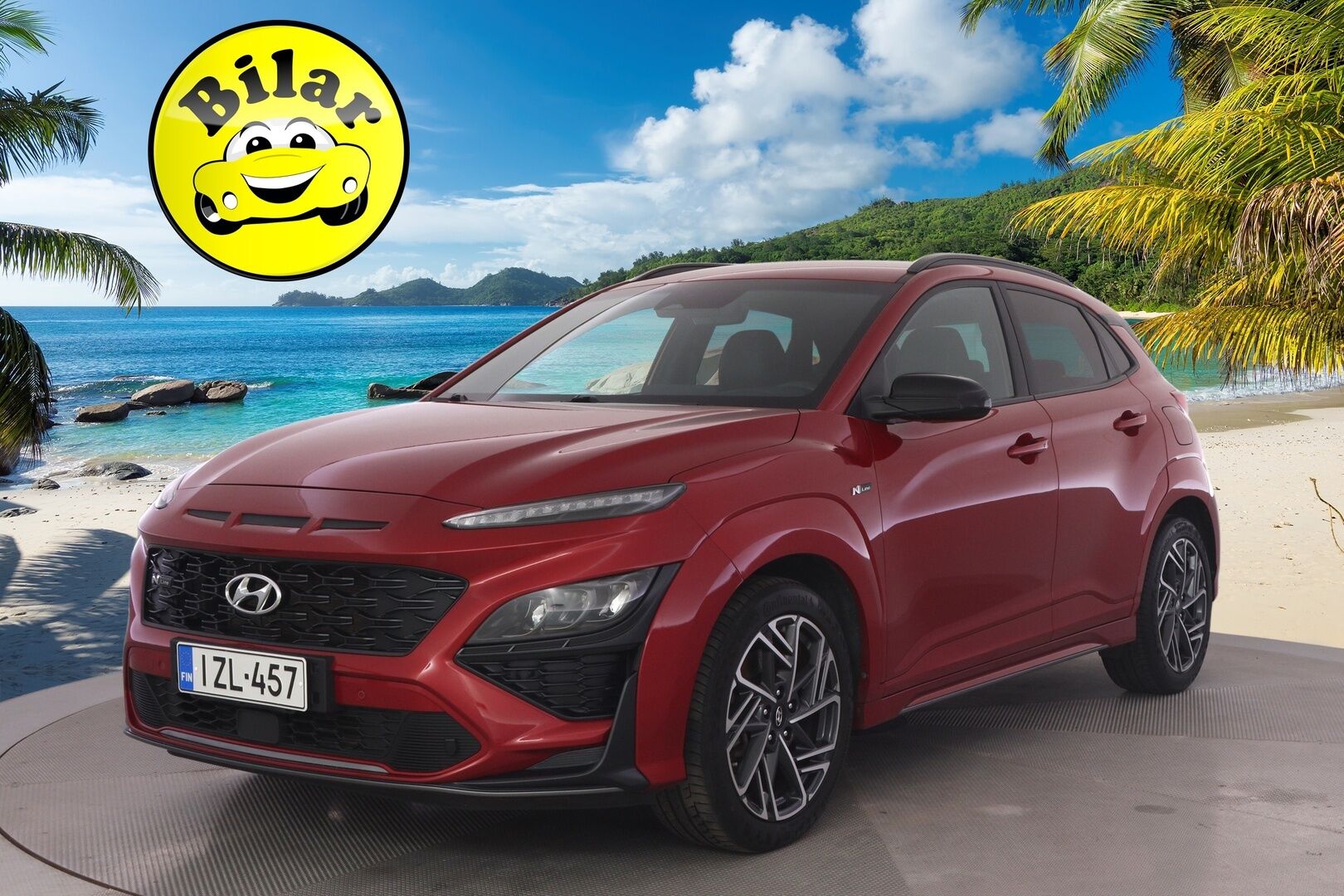 Hyundai KONA 2021 1,6 T-GDI 198 hv 4WD 7-DCT-aut. N Line MY21 - | ACC | Smart Cruise | HUD | Kamera & Tutkat | Sähkösäätöiset ja ilmastoidut penkit | Lohko | Keyless | 