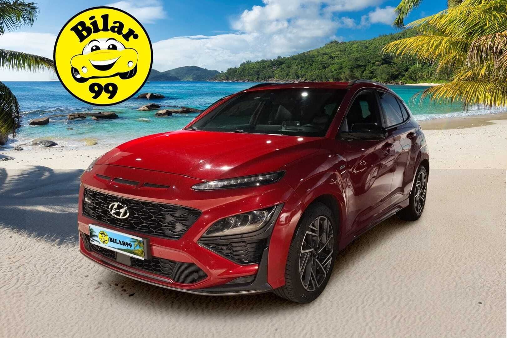 Hyundai KONA 2021 1,6 T-GDI 198 hv 4WD 7-DCT-aut. N Line MY21 - | ACC | Smart Cruise | HUD | Kamera & Tutkat | Sähkösäätöiset ja ilmastoidut penkit | Lohko | Keyless | 