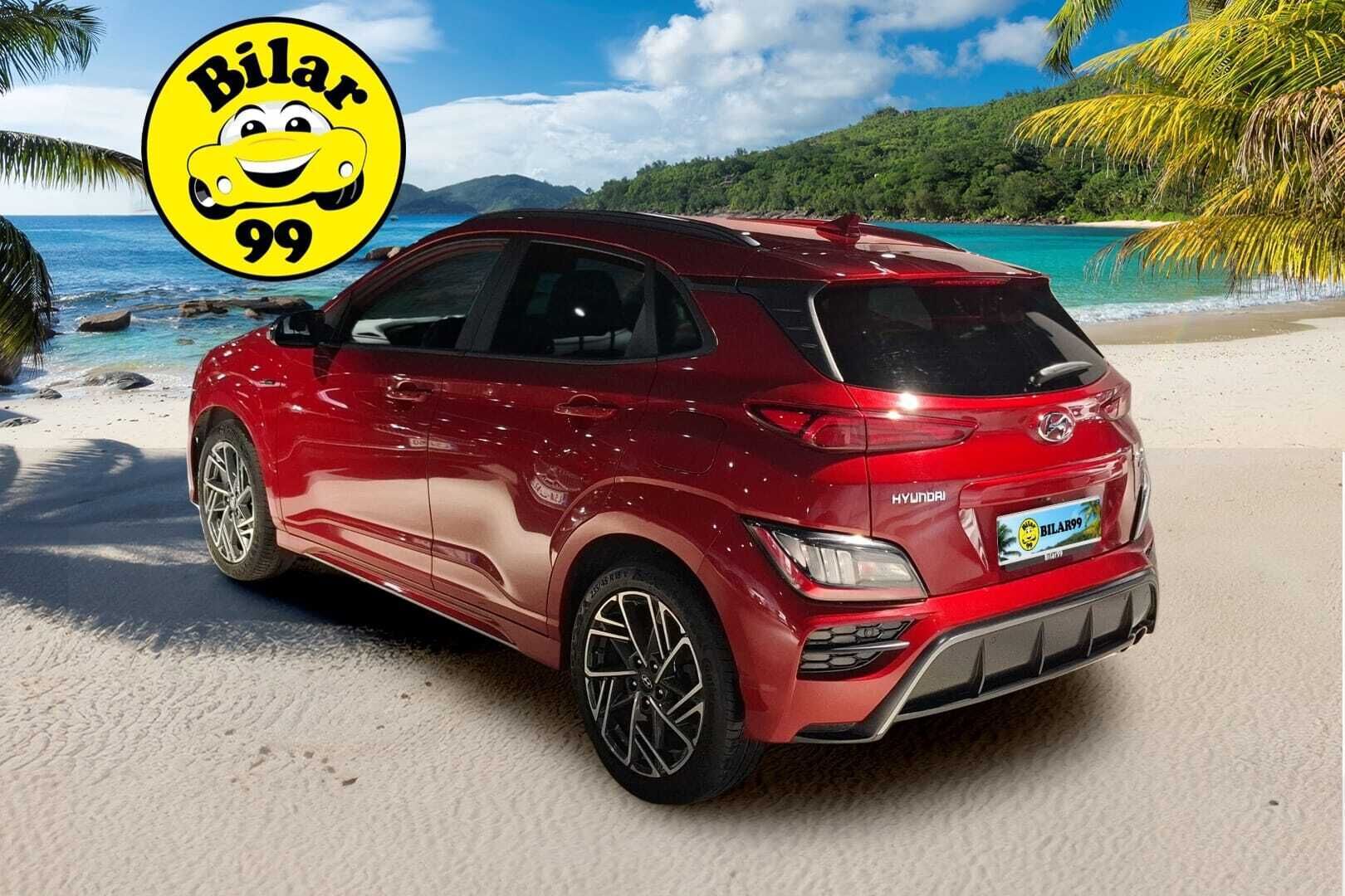 Hyundai KONA 2021 1,6 T-GDI 198 hv 4WD 7-DCT-aut. N Line MY21 - | ACC | Smart Cruise | HUD | Kamera & Tutkat | Sähkösäätöiset ja ilmastoidut penkit | Lohko | Keyless | 
