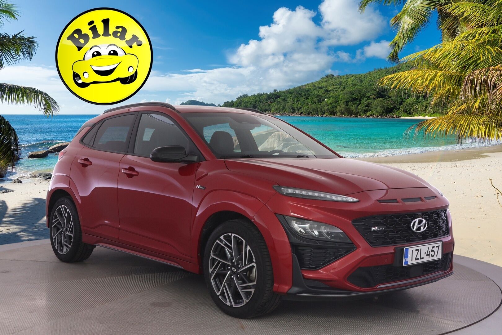 Hyundai KONA 2021 1,6 T-GDI 198 hv 4WD 7-DCT-aut. N Line MY21 - | ACC | Smart Cruise | HUD | Kamera & Tutkat | Sähkösäätöiset ja ilmastoidut penkit | Lohko | Keyless | 
