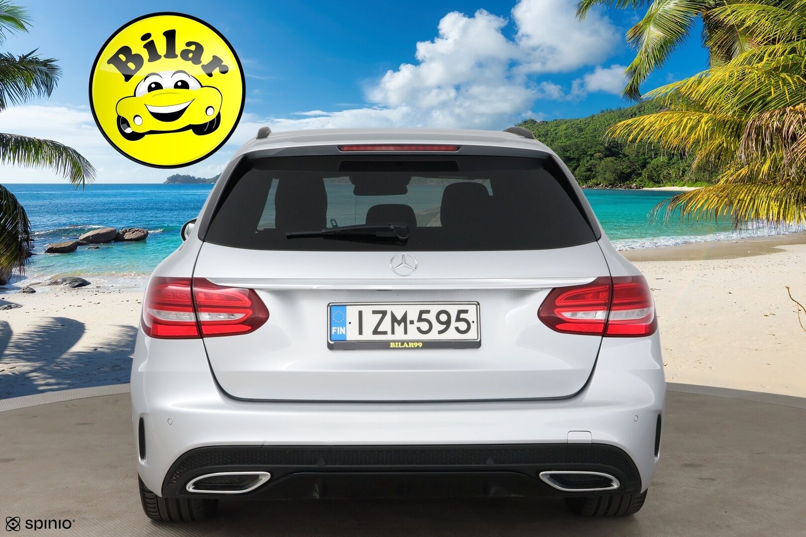 Mercedes-Benz C 2016 220 d T 4Matic A Business AMG - Distronic + | HUD | Burmester | 360-kamera | Muistipenkit | Night-paketti | Panorama | AMG sisä -ja ulkopaketti!