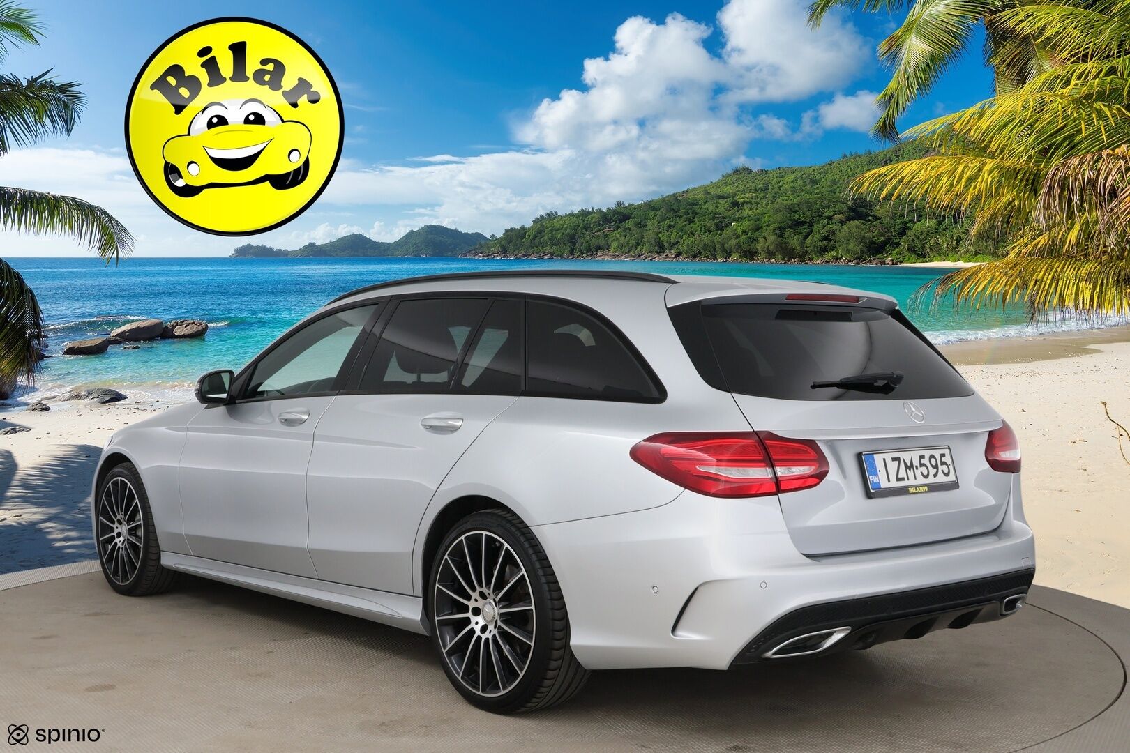 Mercedes-Benz C 2016 220 d T 4Matic A Business AMG - Distronic + | HUD | Burmester | 360-kamera | Muistipenkit | Night-paketti | Panorama | AMG sisä -ja ulkopaketti!