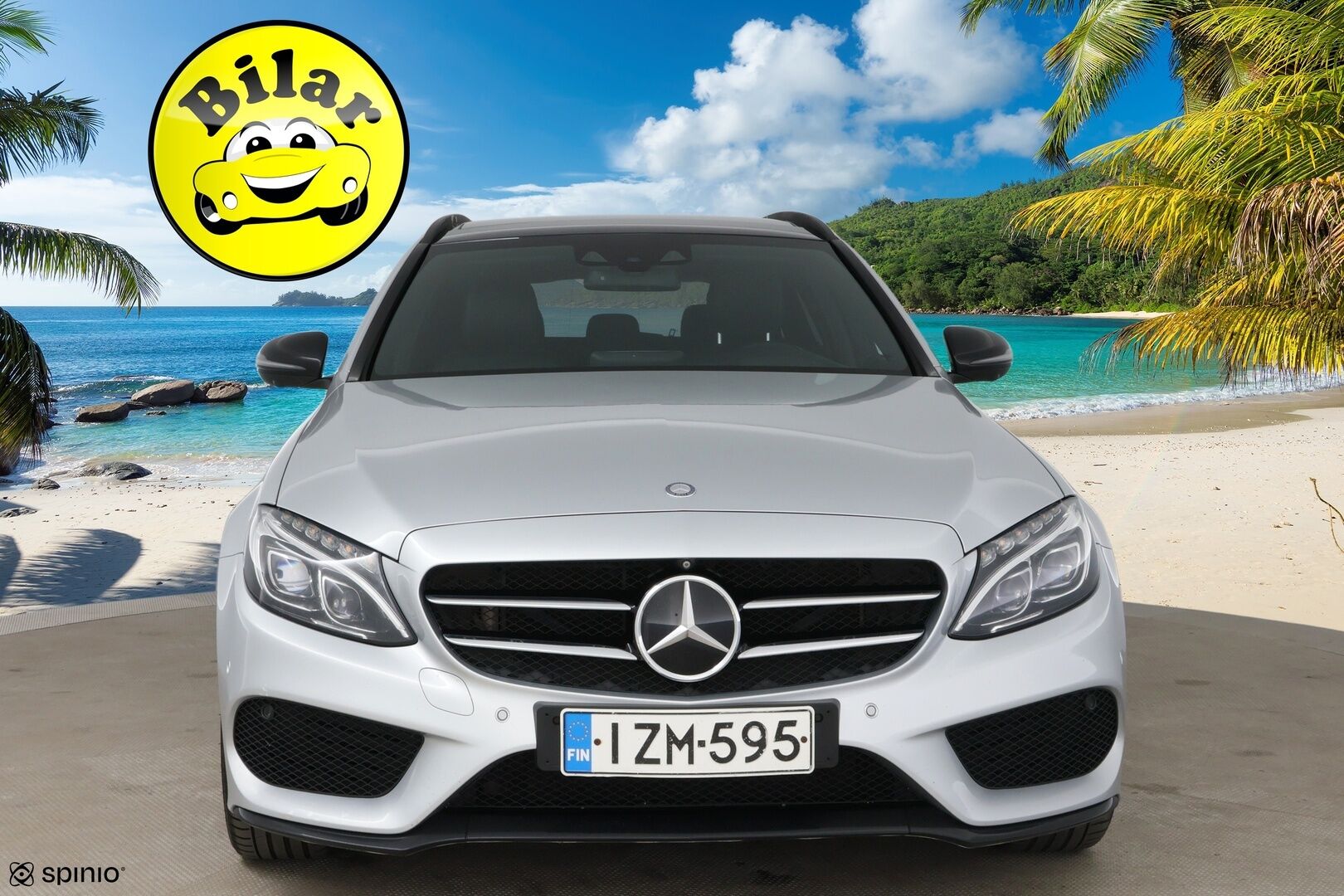 Mercedes-Benz C 2016 220 d T 4Matic A Business AMG - Distronic + | HUD | Burmester | 360-kamera | Muistipenkit | Night-paketti | Panorama | AMG sisä -ja ulkopaketti!