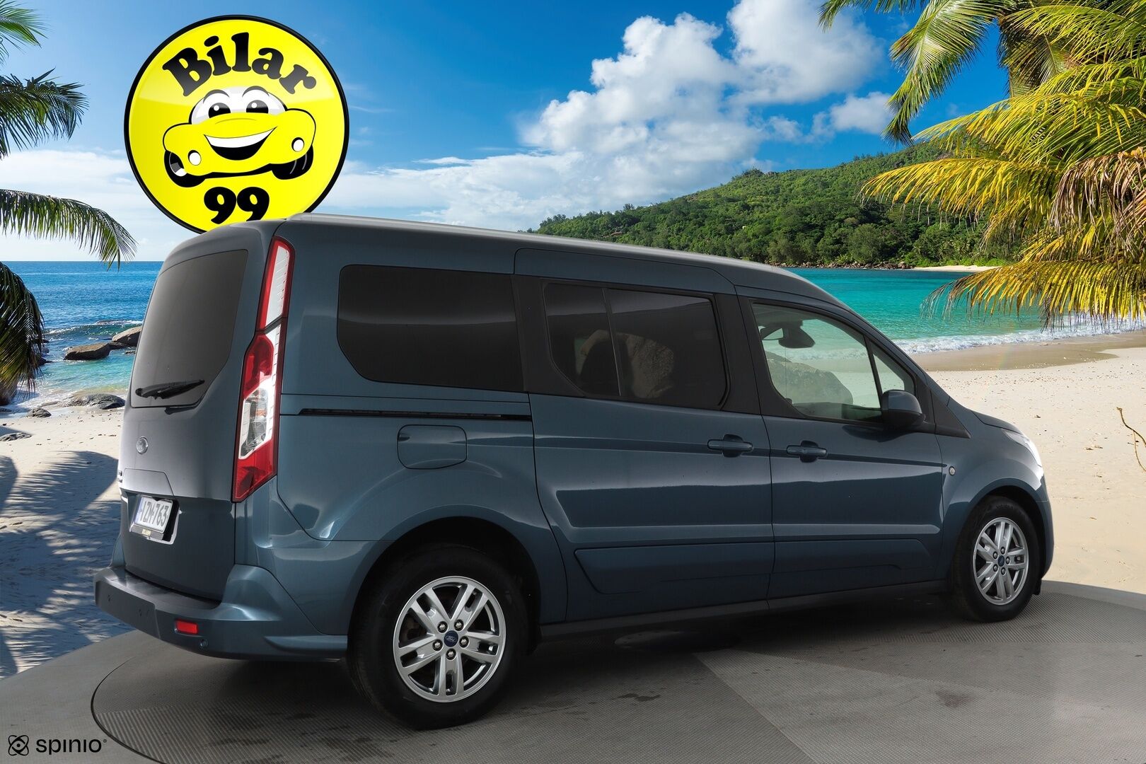 Ford Grand Tourneo Connect 2021 1,5 TDCi 120 hv M6 Titanium 7-Paik **Webasto / Xenon / P.kamera / Kaistavahti / Vakkari / Katveavustin / Keyless** - 1-om Suomi-auto / Kahdet Renkaat