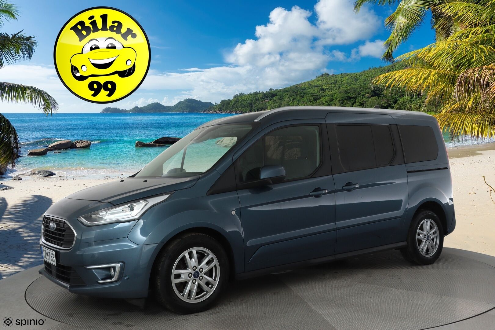 Ford Grand Tourneo Connect 2021 1,5 TDCi 120 hv M6 Titanium 7-Paik **Webasto / Xenon / P.kamera / Kaistavahti / Vakkari / Katveavustin / Keyless** - 1-om Suomi-auto / Kahdet Renkaat