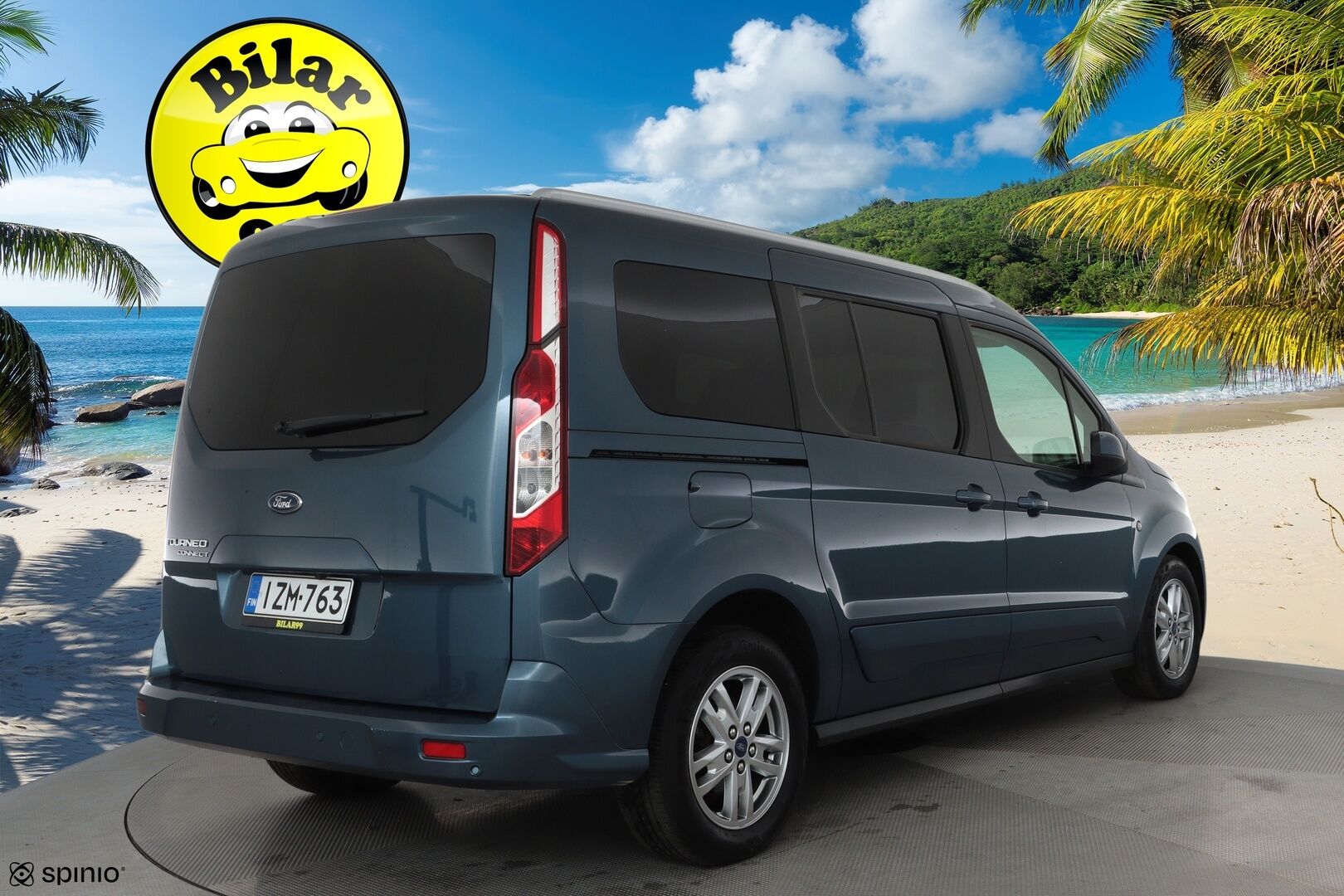 Ford Grand Tourneo Connect 2021 1,5 TDCi 120 hv M6 Titanium 7-Paik **Webasto / Xenon / P.kamera / Kaistavahti / Vakkari / Katveavustin / Keyless** - 1-om Suomi-auto / Kahdet Renkaat
