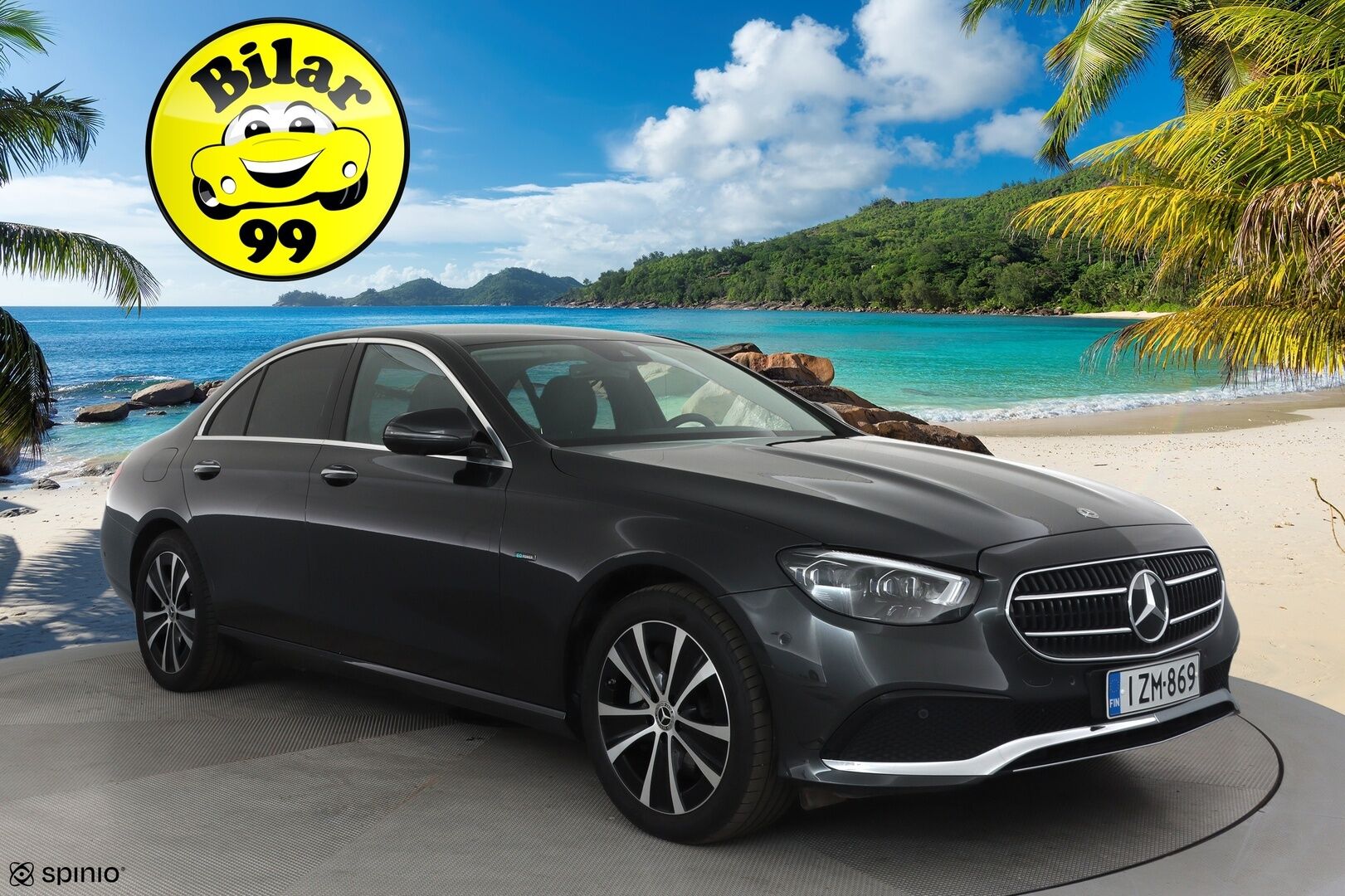 Mercedes-Benz E 2021 300 e 4MATIC A Business Avantgarde EQ Power **Facelift / Widescreen / Multibeam / 360 kamera / Sporttipenkit / Keyless - 1 om Suomi auto / Kahdet renkaat aluvanteilla