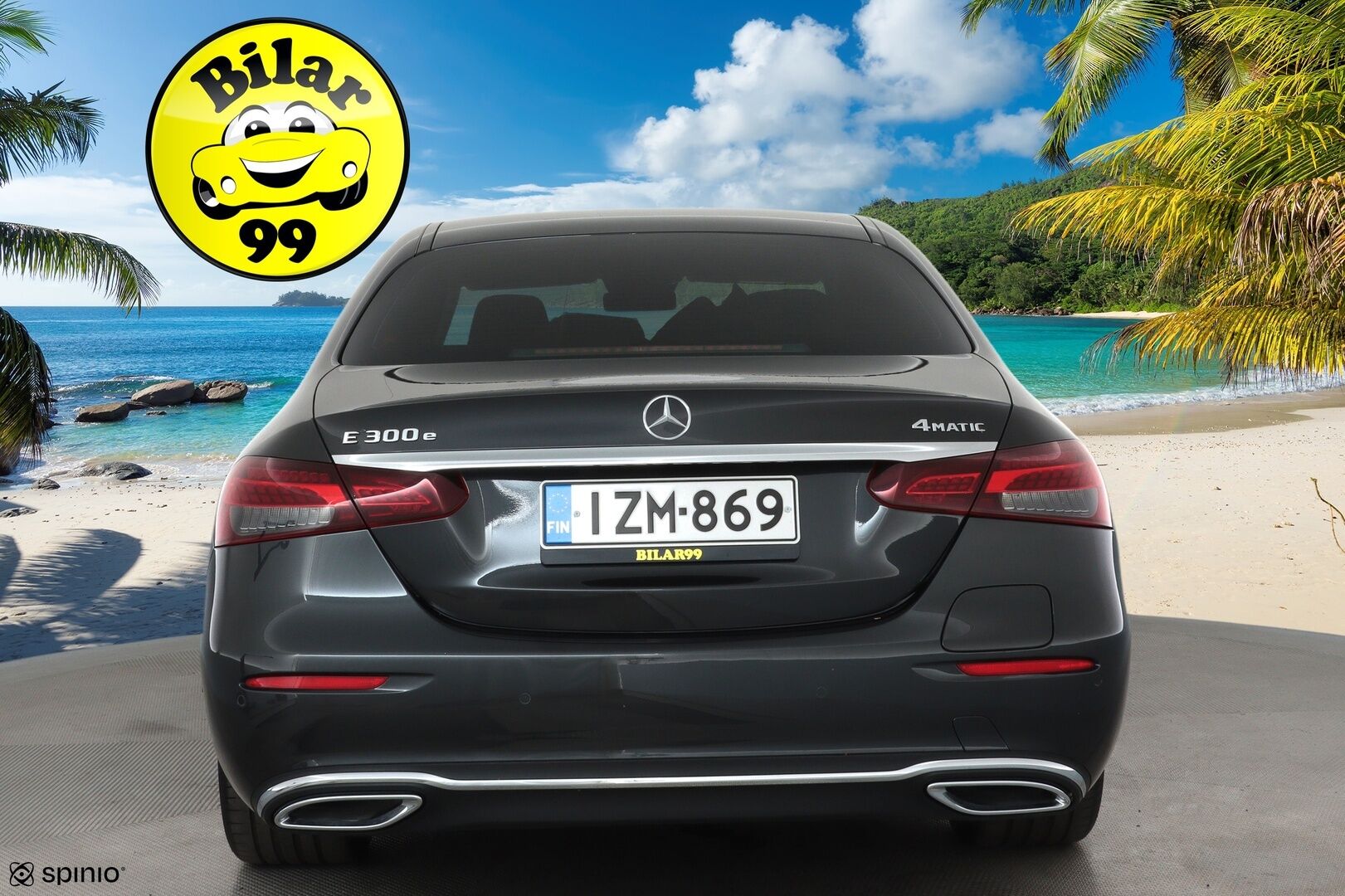 Mercedes-Benz E 2021 300 e 4MATIC A Business Avantgarde EQ Power **Facelift / Widescreen / Multibeam / 360 kamera / Sporttipenkit / Keyless - 1 om Suomi auto / Kahdet renkaat aluvanteilla