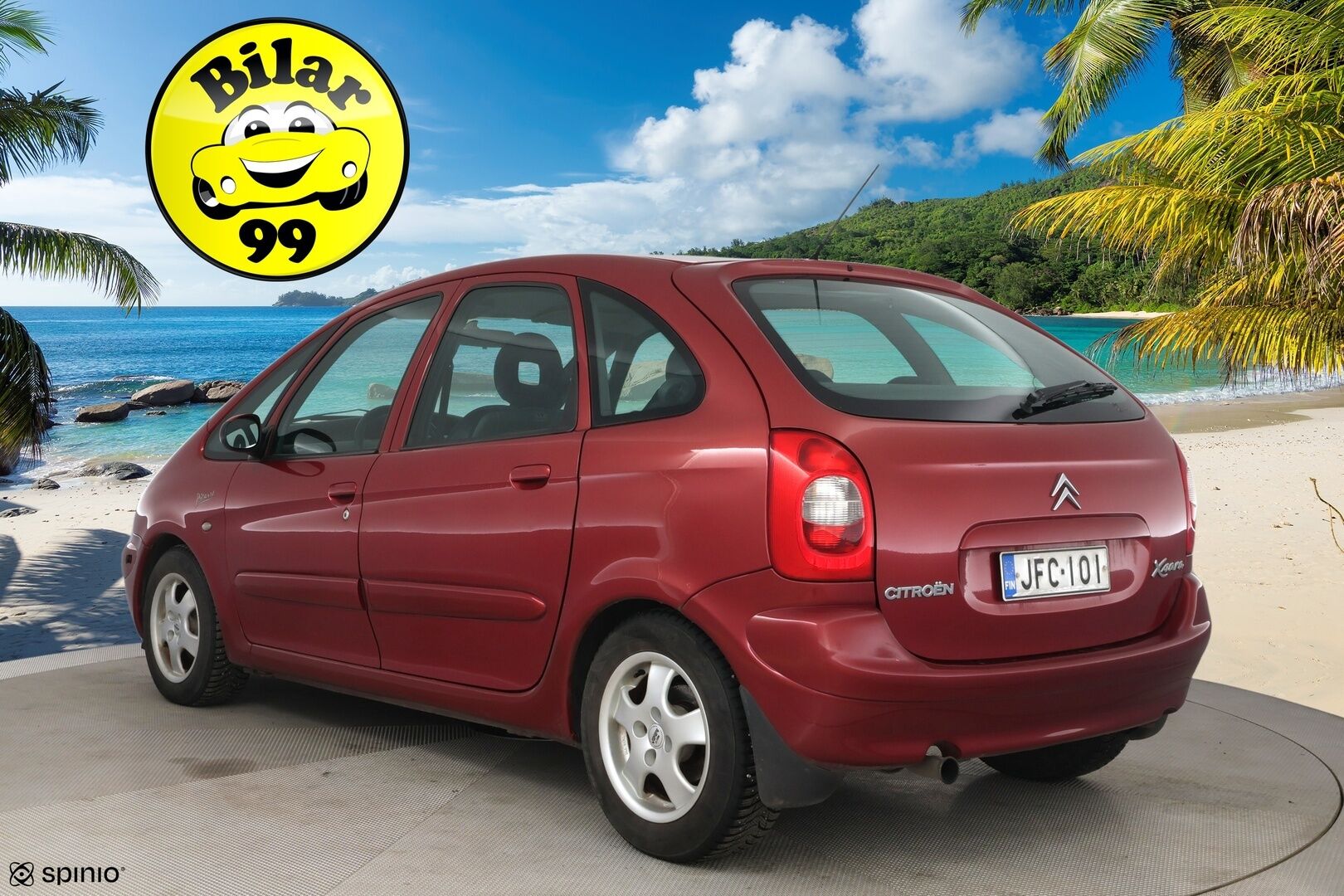 Citroen XSARA PICASSO 2003 4D Picasso 2.0 16v / Lohkolämmitin / Ruostevauriot korjattu! / 2x Renkaat / - YritysOutlet - Myydään vain yrityksille - Siisti ikäisekseen!