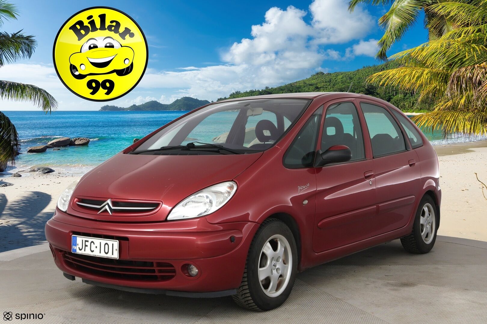 Citroen XSARA PICASSO 2003 4D Picasso 2.0 16v / Lohkolämmitin / Ruostevauriot korjattu! / 2x Renkaat / - YritysOutlet - Myydään vain yrityksille - Siisti ikäisekseen!