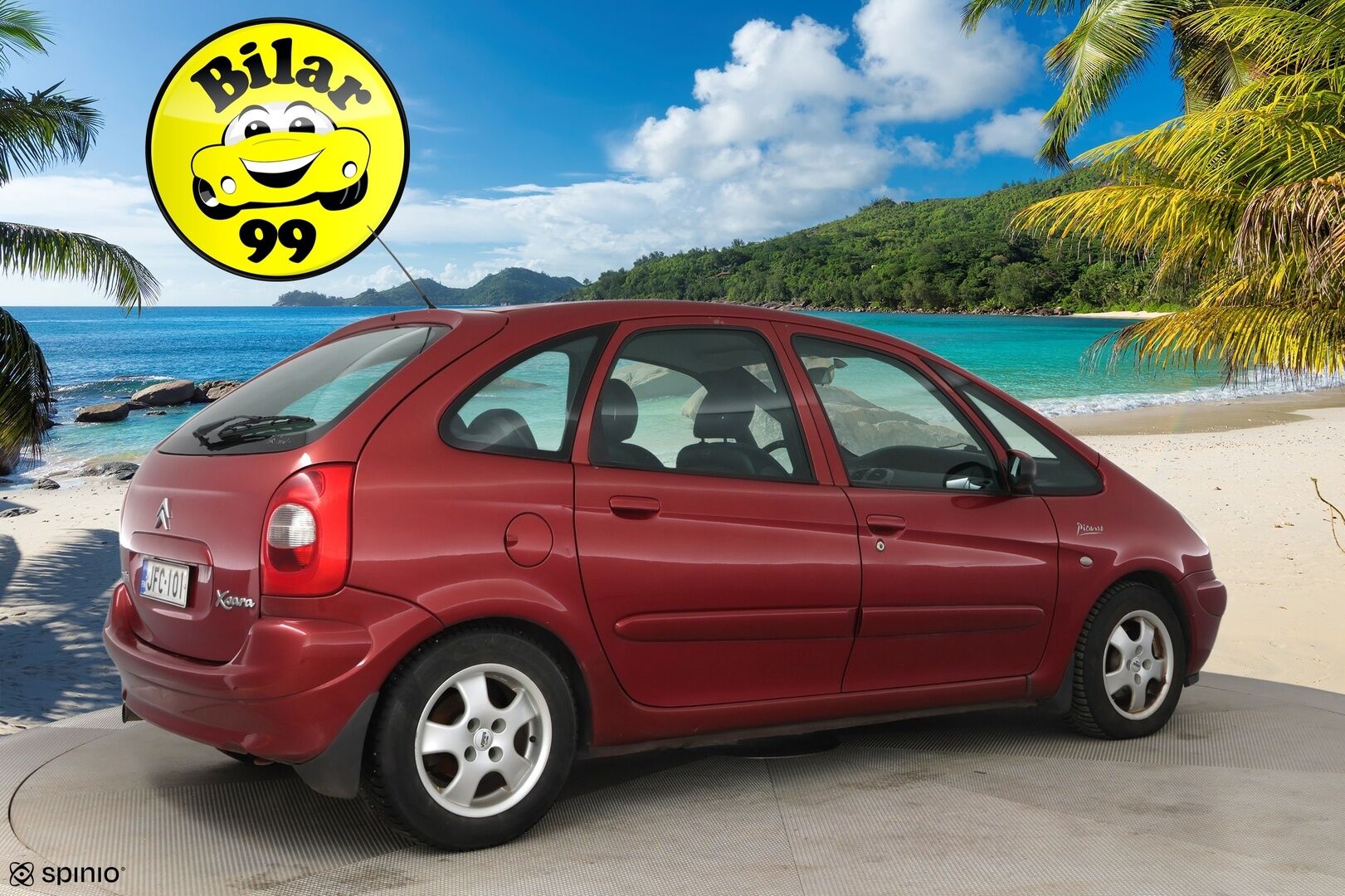 Citroen XSARA PICASSO 2003 4D Picasso 2.0 16v / Lohkolämmitin / Ruostevauriot korjattu! / 2x Renkaat / - YritysOutlet - Myydään vain yrityksille - Siisti ikäisekseen!