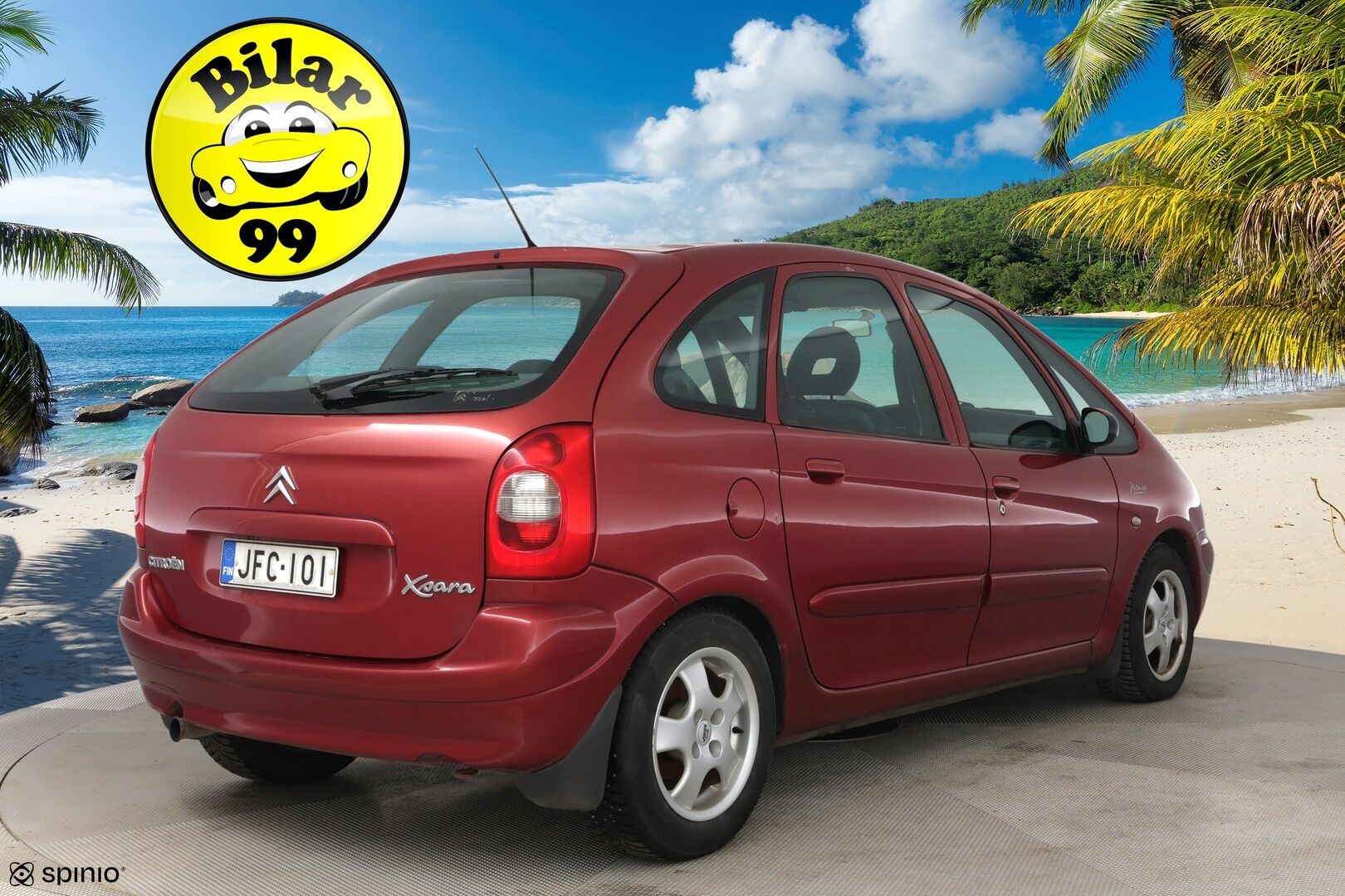 Citroen XSARA PICASSO 2003 4D Picasso 2.0 16v / Lohkolämmitin / Ruostevauriot korjattu! / 2x Renkaat / - YritysOutlet - Myydään vain yrityksille - Siisti ikäisekseen!