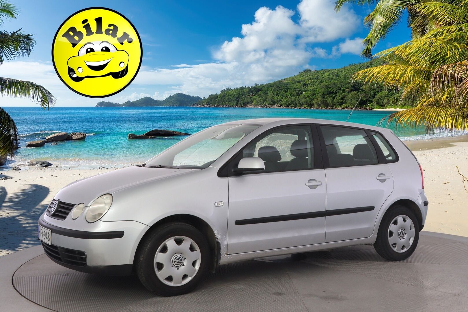 Volkswagen Polo 2004 4D Polo Hatchback *YritysOutlet - Myydään vain yrityksille* - Ryhdikäs käyttis | Suomi-auto | Bluetooth | Kahdet renkaat