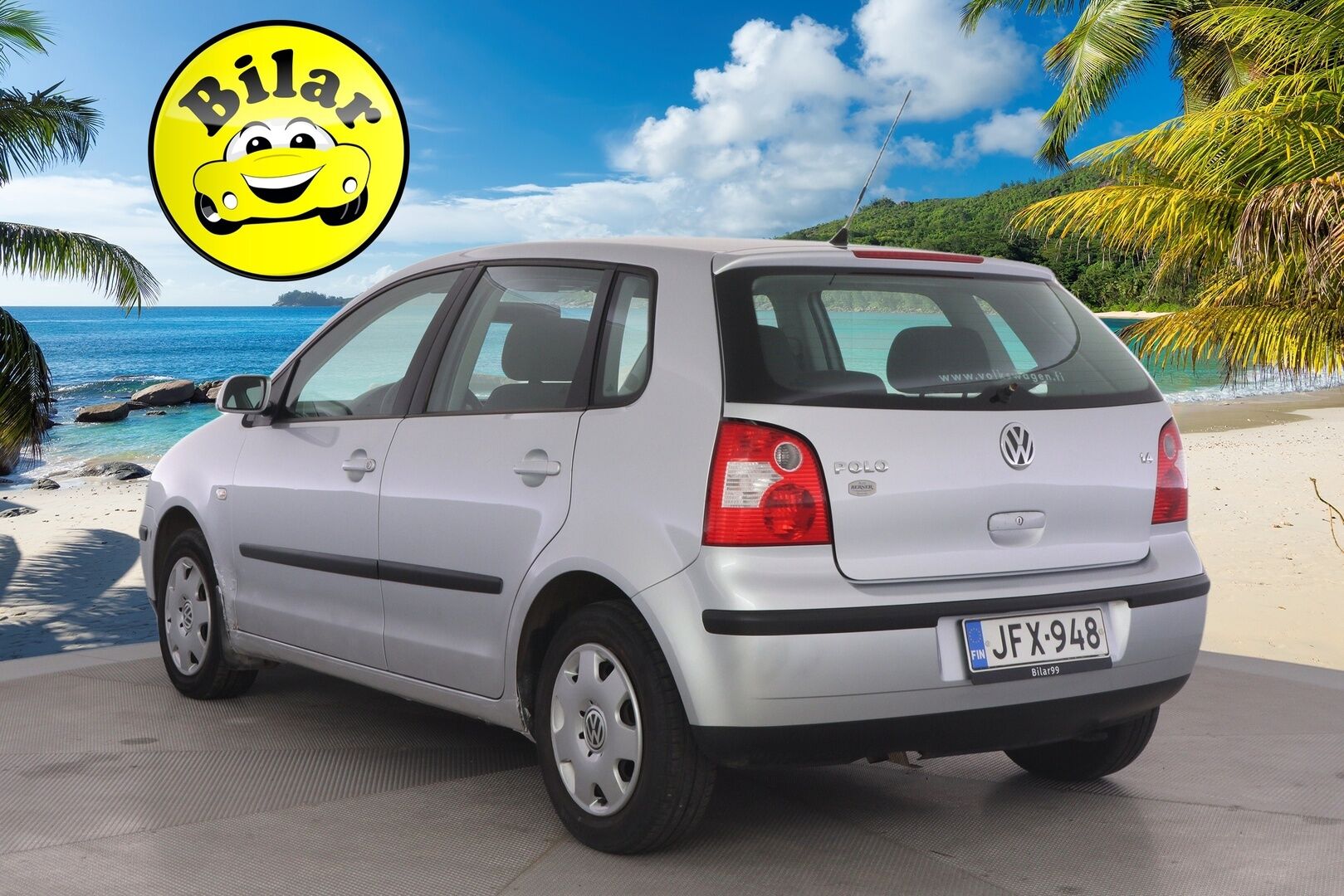 Volkswagen Polo 2004 4D Polo Hatchback *YritysOutlet - Myydään vain yrityksille* - Ryhdikäs käyttis | Suomi-auto | Bluetooth | Kahdet renkaat