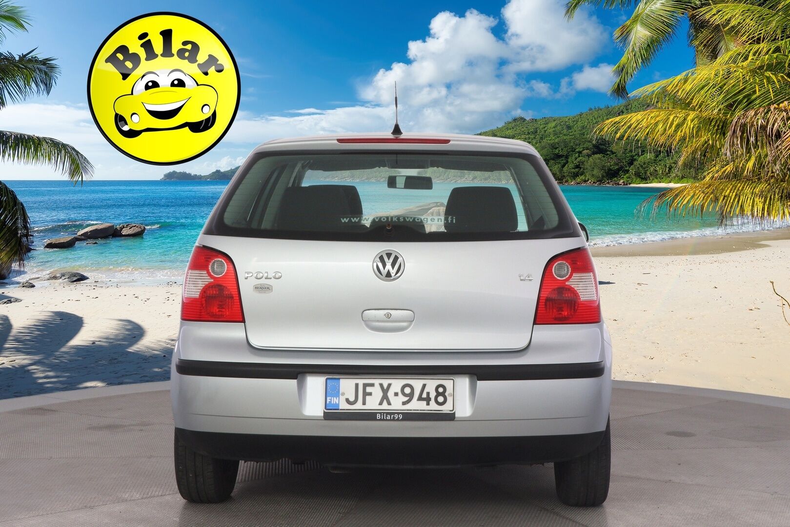 Volkswagen Polo 2004 4D Polo Hatchback *YritysOutlet - Myydään vain yrityksille* - Ryhdikäs käyttis | Suomi-auto | Bluetooth | Kahdet renkaat