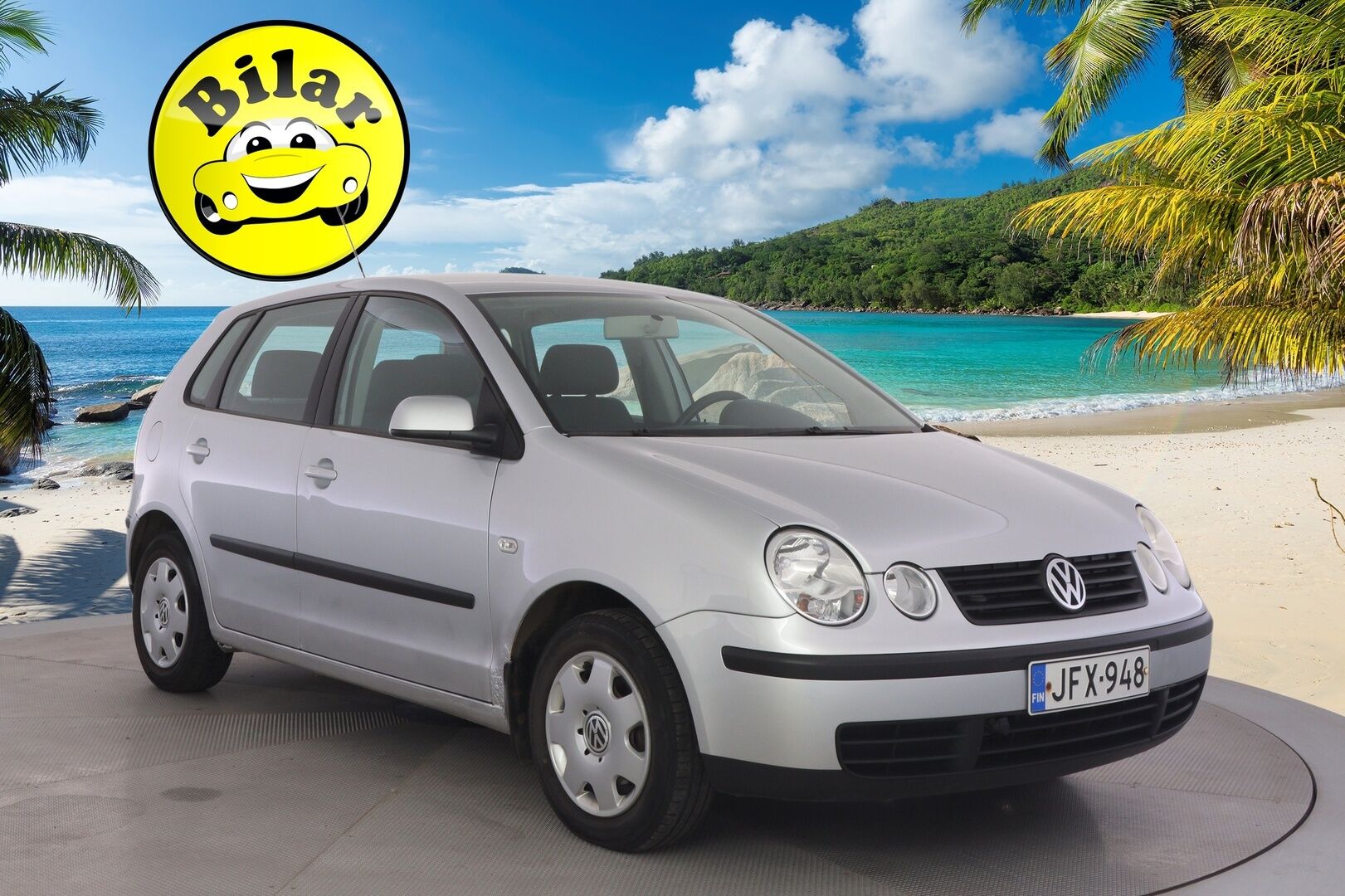 Volkswagen Polo 2004 4D Polo Hatchback *YritysOutlet - Myydään vain yrityksille* - Ryhdikäs käyttis | Suomi-auto | Bluetooth | Kahdet renkaat