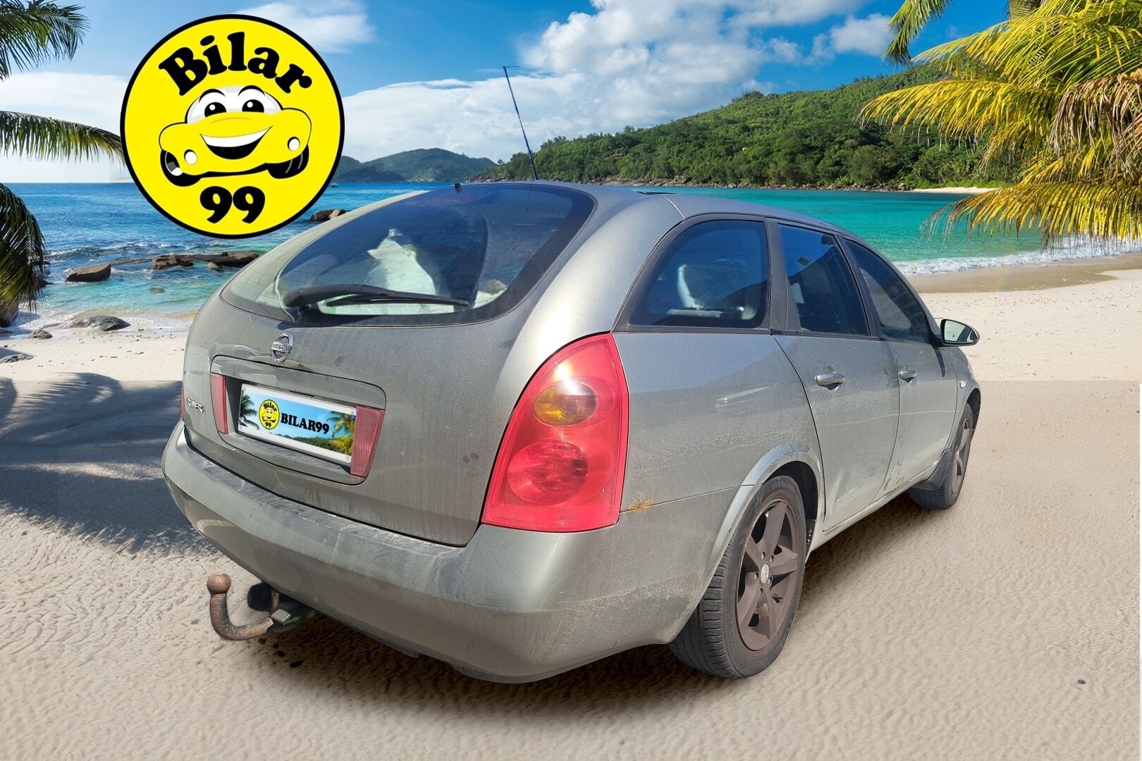 Nissan Primera 2006 1.6 Visia Wagon 4D - | Tämä auto myydään YritysOutlet -valikoimasta vain yritykselle | Lohkolämmitin | 2x Renkaat |