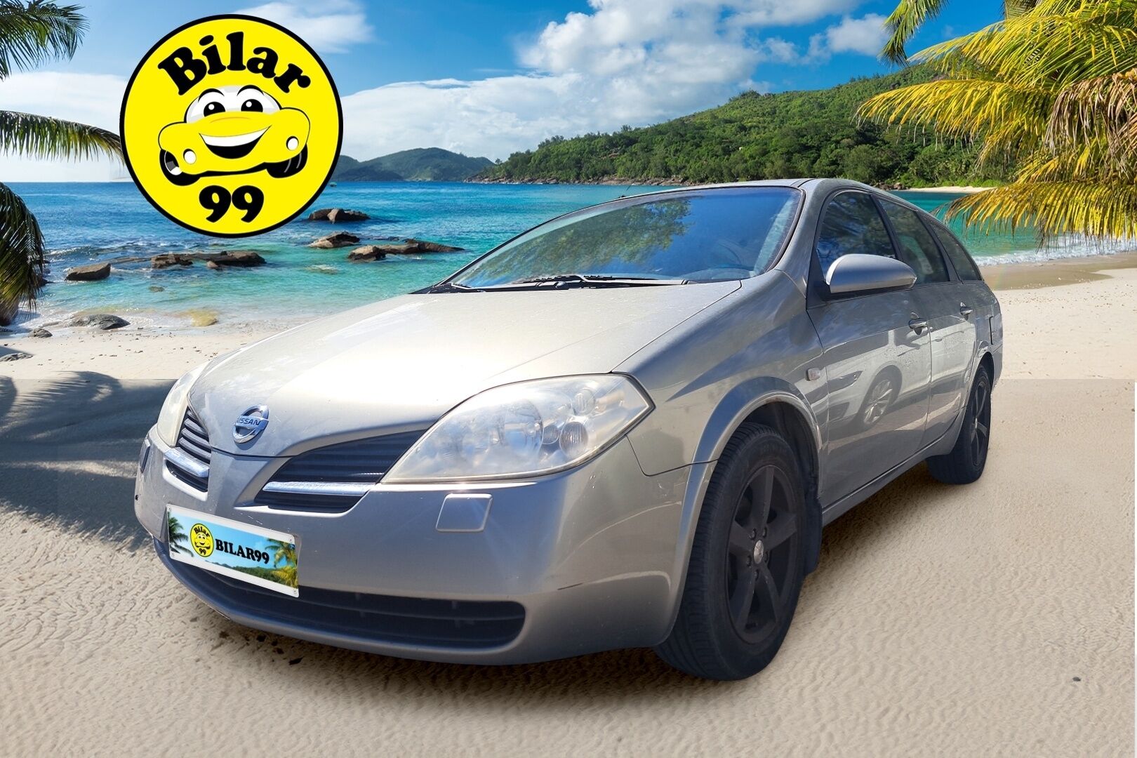 Nissan Primera 2006 1.6 Visia Wagon 4D - | Tämä auto myydään YritysOutlet -valikoimasta vain yritykselle | Lohkolämmitin | 2x Renkaat |