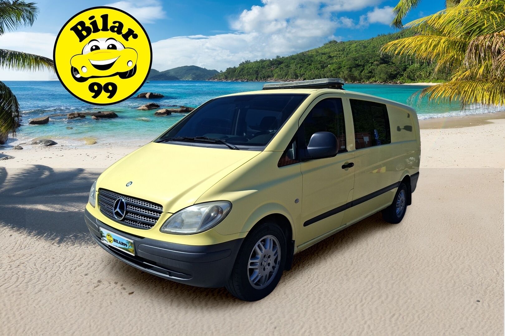 Mercedes-Benz Vito 2007 Mercedes-Benz Vito 111CDI  *YritysOulet - Myydään vain Yrityksille* - | 4-Paikkaa | Lohko + Sisäpistoke | 2 x renkaat | Ilmastointi |