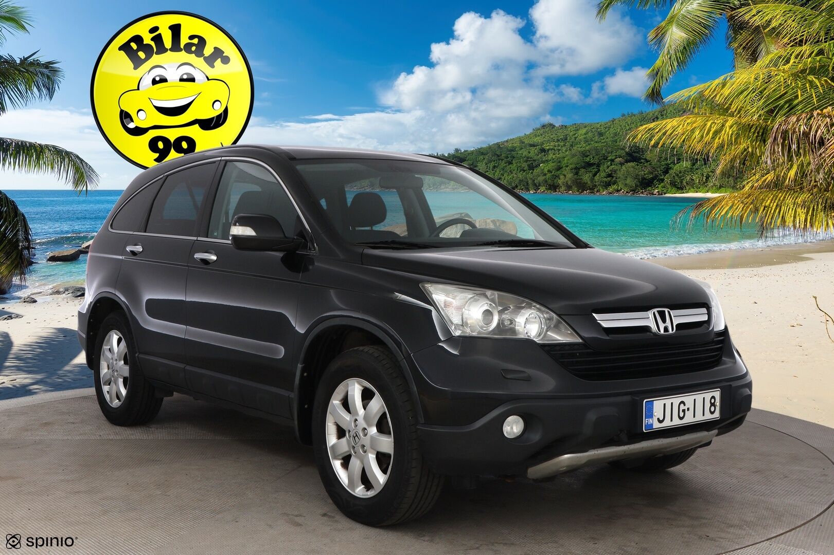 Honda CR-V 2008 2,0i Elegance X AT 4WD Business - *Vakkari / Lohko+sisä / Xenon / Ilmastointi / Juuri saapunut Tampereelle!*