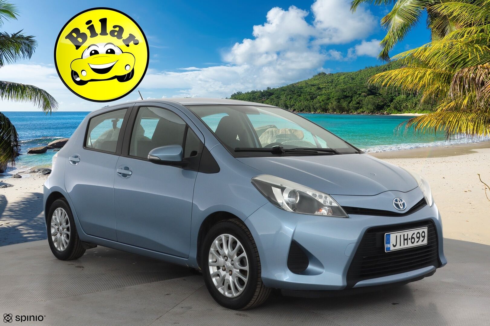 Toyota Yaris 2013 Hybrid Linea Sol 5ov - Suomi-auto | Vakkari | Navi | P.Kamera | Lohko | Bluetooth | Autom.ilmastointi | Kahdet renkaat aluvanteilla