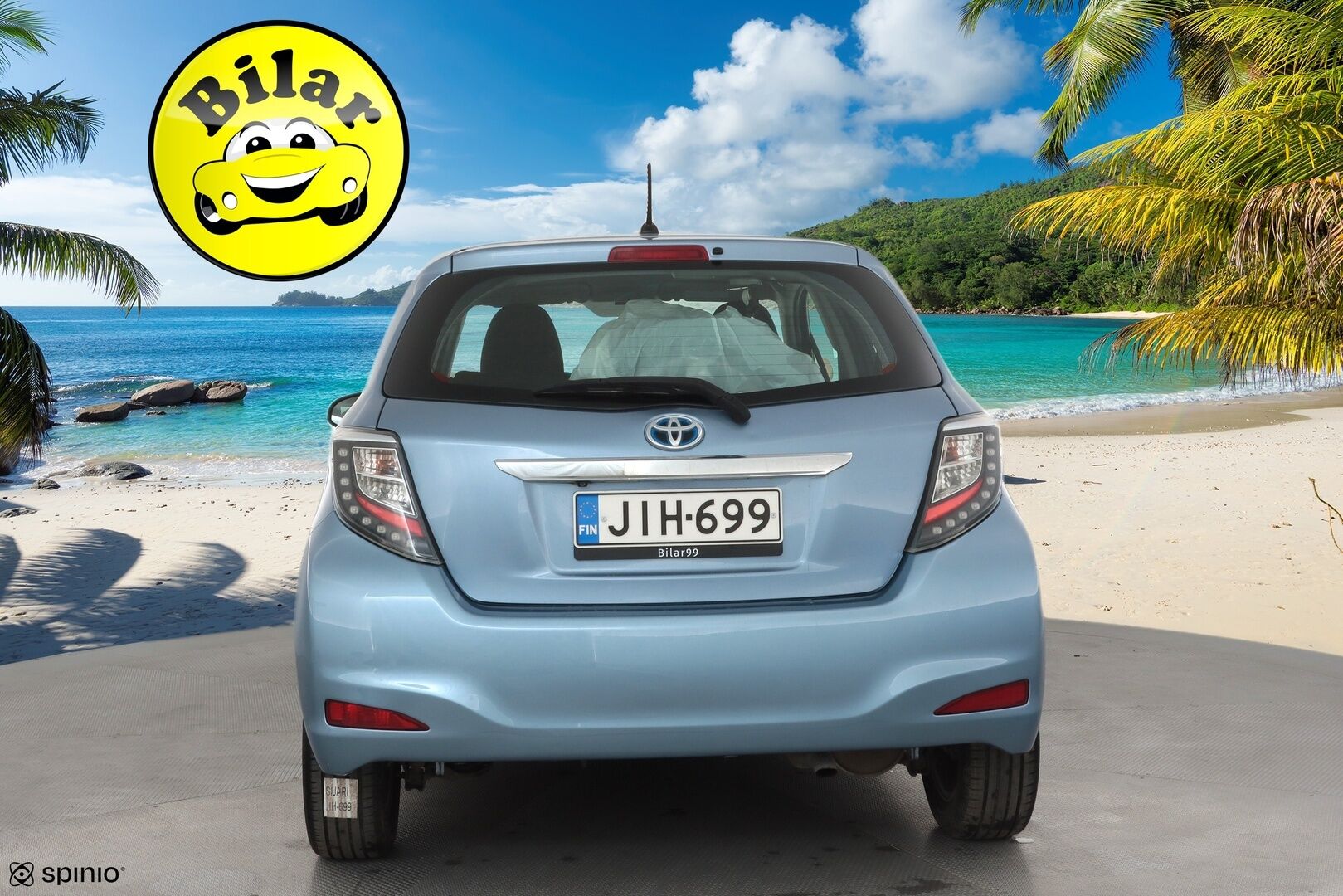 Toyota Yaris 2013 Hybrid Linea Sol 5ov - Suomi-auto | Vakkari | Navi | P.Kamera | Lohko | Bluetooth | Autom.ilmastointi | Kahdet renkaat aluvanteilla