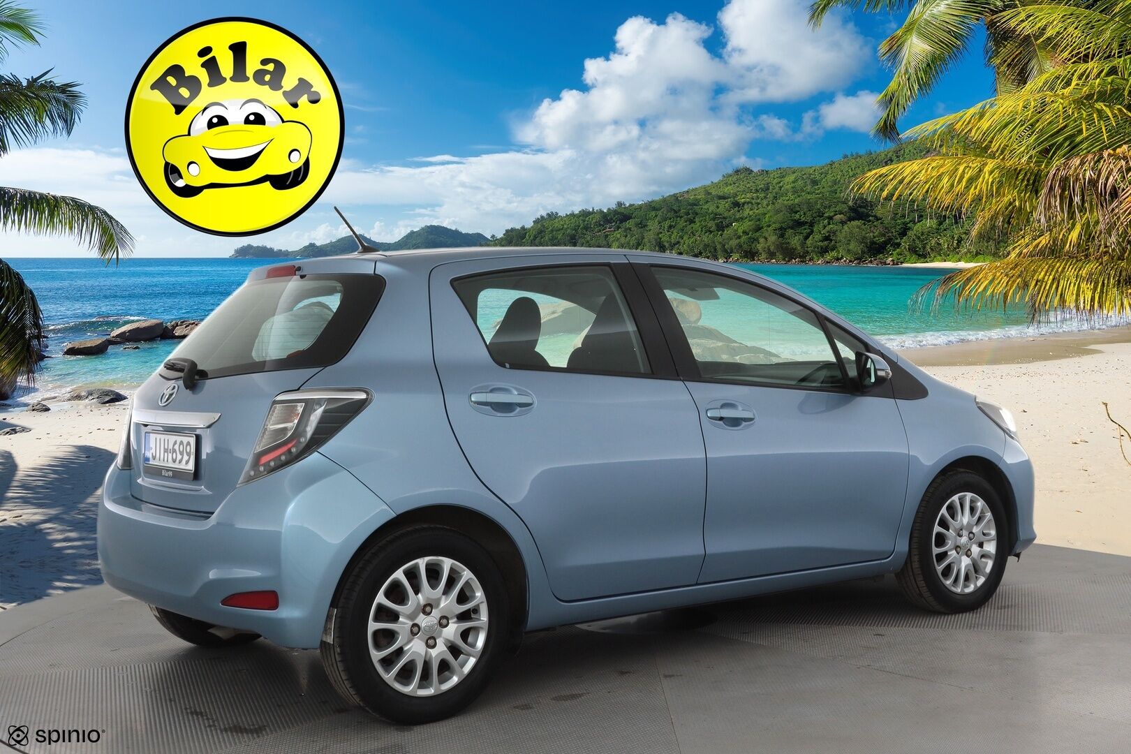 Toyota Yaris 2013 Hybrid Linea Sol 5ov - Suomi-auto | Vakkari | Navi | P.Kamera | Lohko | Bluetooth | Autom.ilmastointi | Kahdet renkaat aluvanteilla