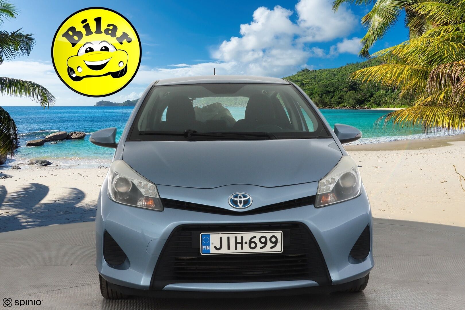 Toyota Yaris 2013 Hybrid Linea Sol 5ov - Suomi-auto | Vakkari | Navi | P.Kamera | Lohko | Bluetooth | Autom.ilmastointi | Kahdet renkaat aluvanteilla