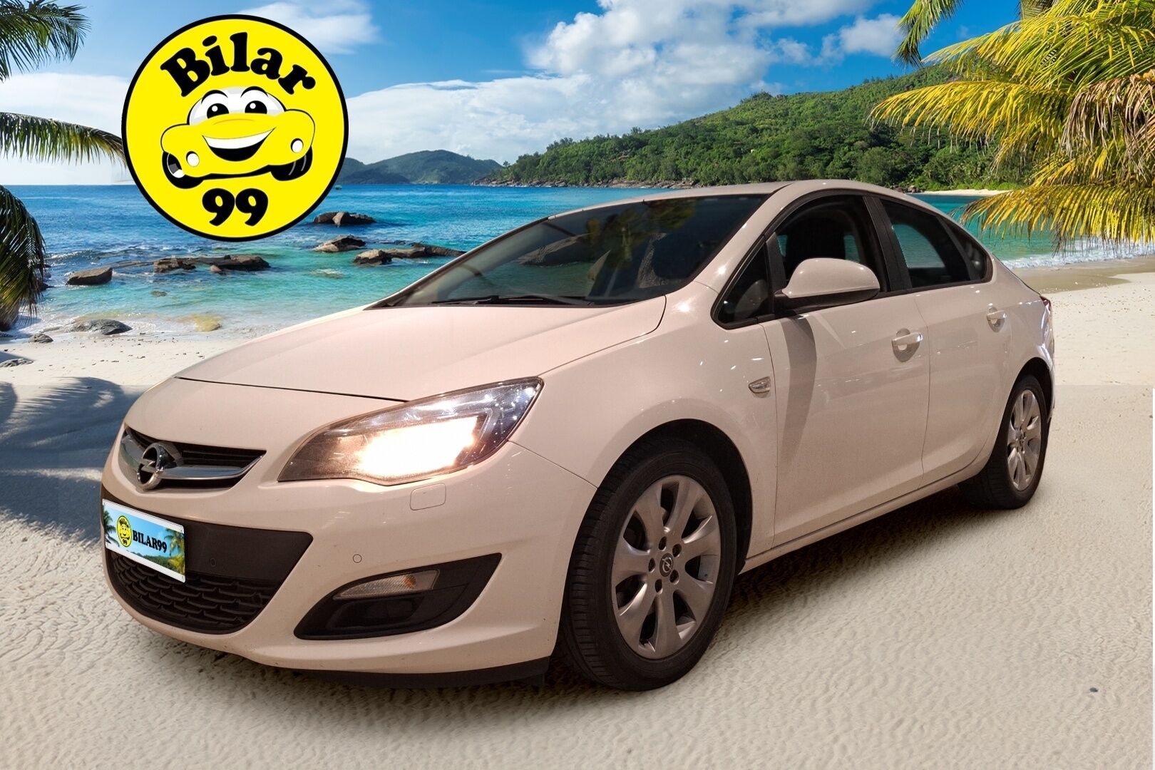 Opel Astra 2013 4-ov Enjoy 1,7 CDTI ecoFLEX Start/Stop 96kW MT6 / Suomi-auto / Vakkari / Tutkat / Ratinlämmitin / Handsfree / - 2x renkaat&vanteet / Hyvin huollettu! / Siisti