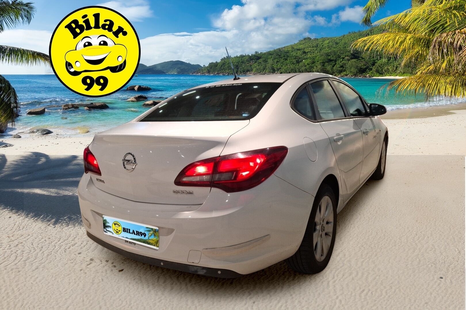 Opel Astra 2013 4-ov Enjoy 1,7 CDTI ecoFLEX Start/Stop 96kW MT6 / Suomi-auto / Vakkari / Tutkat / Ratinlämmitin / Handsfree / - 2x renkaat&vanteet / Hyvin huollettu! / Siisti