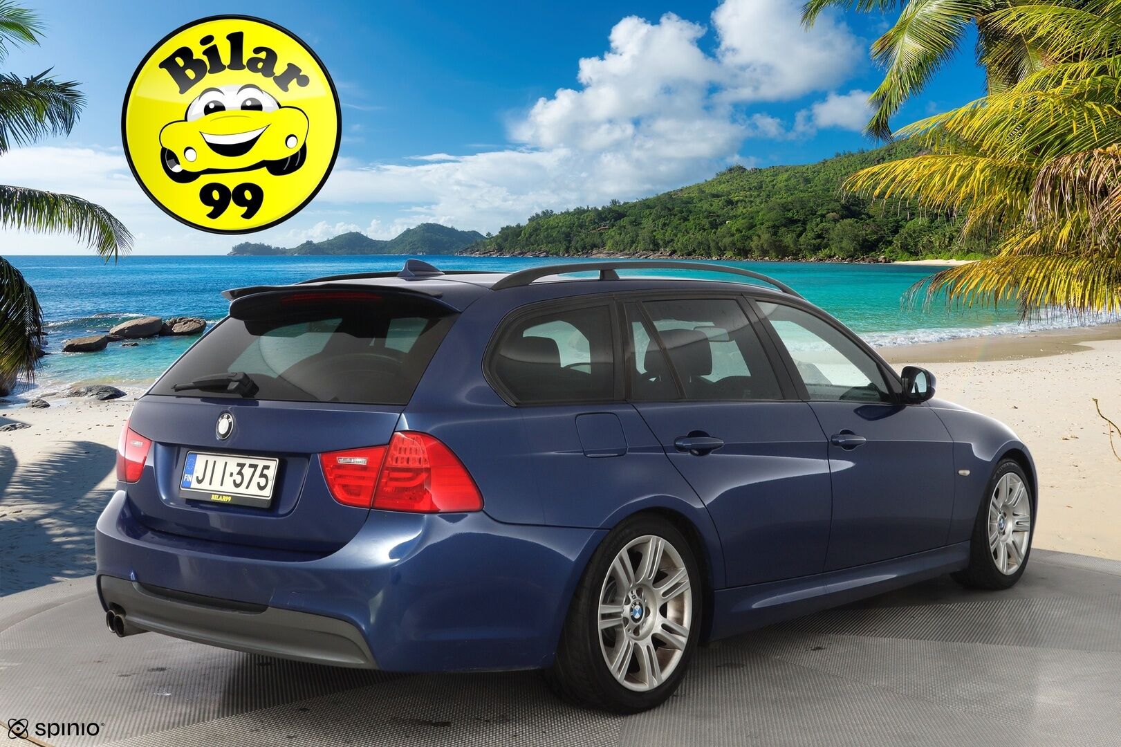 BMW 325 2009 D A E91 Touring M-Sport *MYYDÄÄN HUUTOKAUPAT.COM* - Sporttipenkit / Panorama / Tutkat 