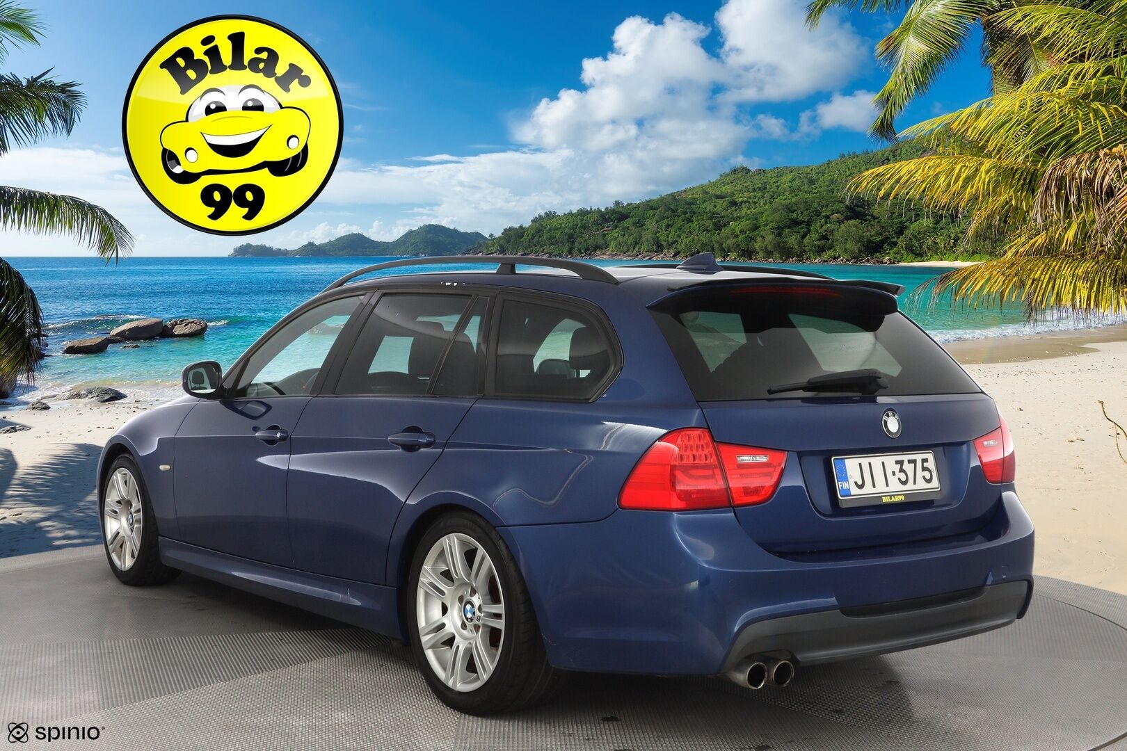 BMW 325 2009 D A E91 Touring M-Sport *MYYDÄÄN HUUTOKAUPAT.COM* - Sporttipenkit / Panorama / Tutkat 