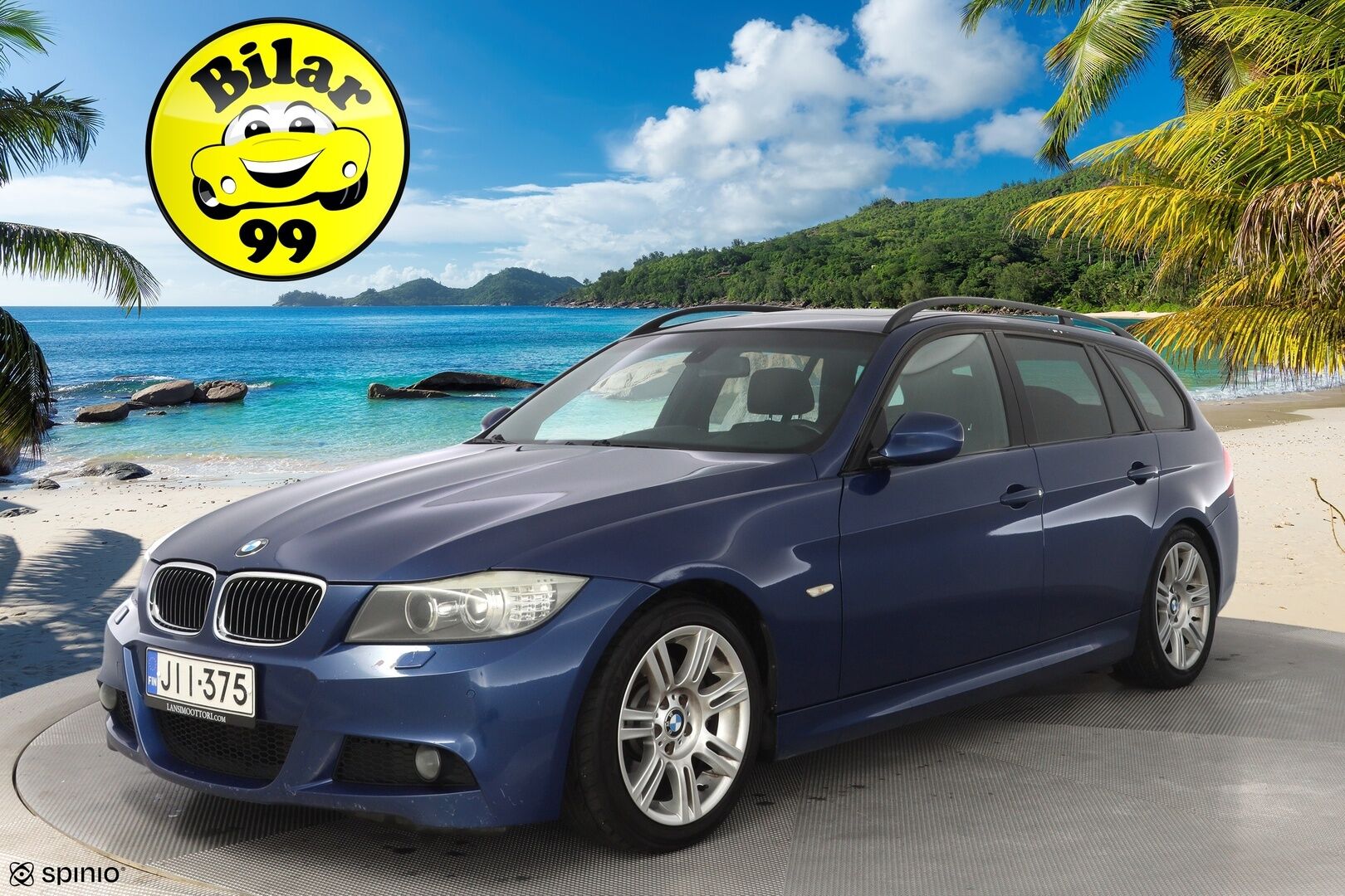 BMW 325 2009 D A E91 Touring M-Sport *MYYDÄÄN HUUTOKAUPAT.COM* - Sporttipenkit / Panorama / Tutkat 