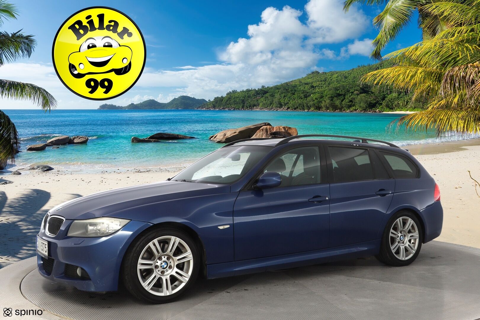BMW 325 2009 D A E91 Touring M-Sport *MYYDÄÄN HUUTOKAUPAT.COM* - Sporttipenkit / Panorama / Tutkat 