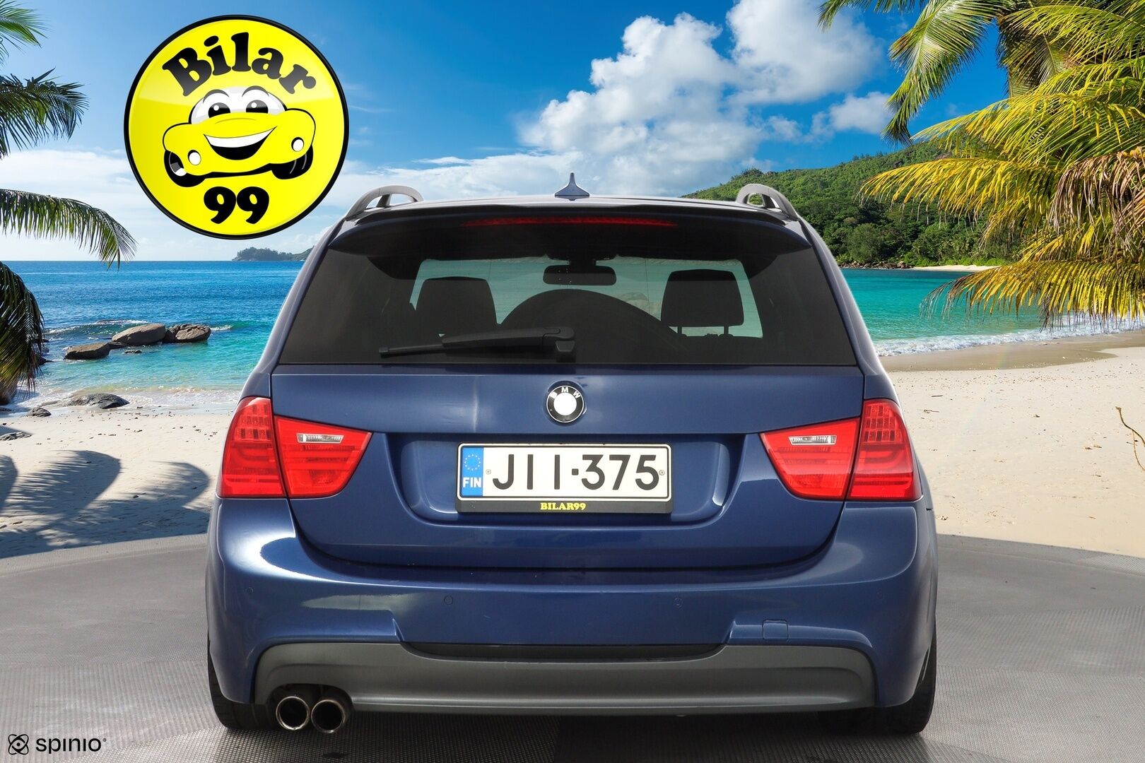 BMW 325 2009 D A E91 Touring M-Sport *MYYDÄÄN HUUTOKAUPAT.COM* - Sporttipenkit / Panorama / Tutkat 