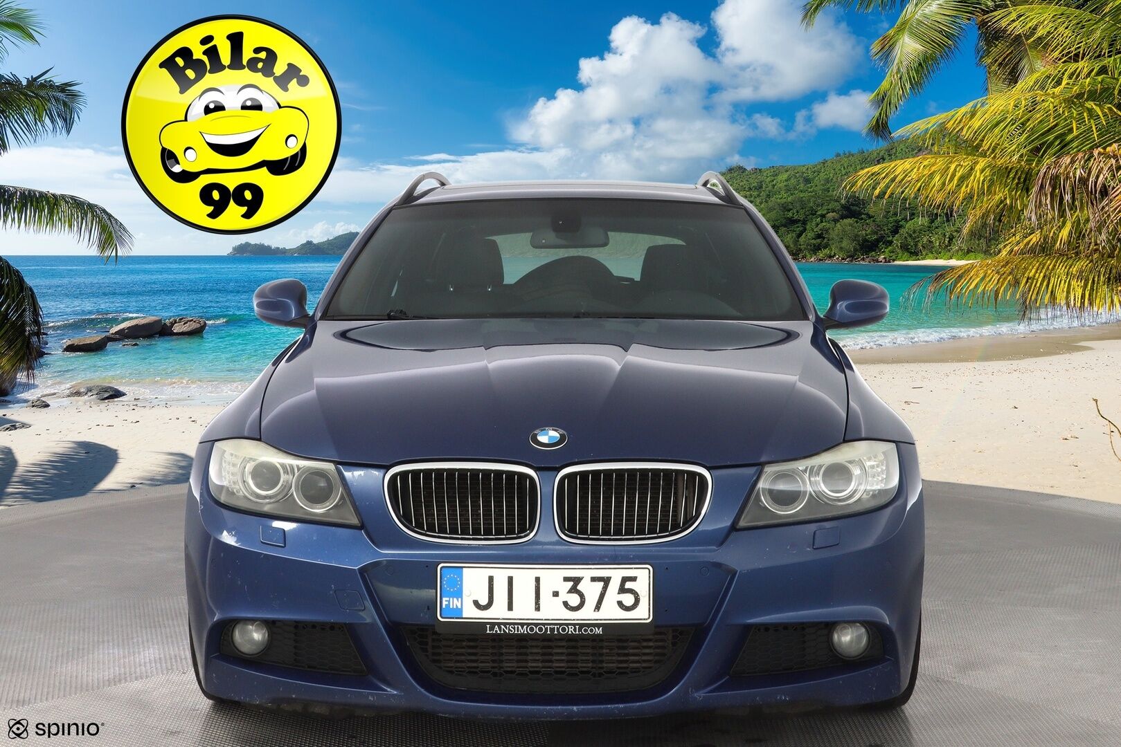 BMW 325 2009 D A E91 Touring M-Sport *MYYDÄÄN HUUTOKAUPAT.COM* - Sporttipenkit / Panorama / Tutkat 
