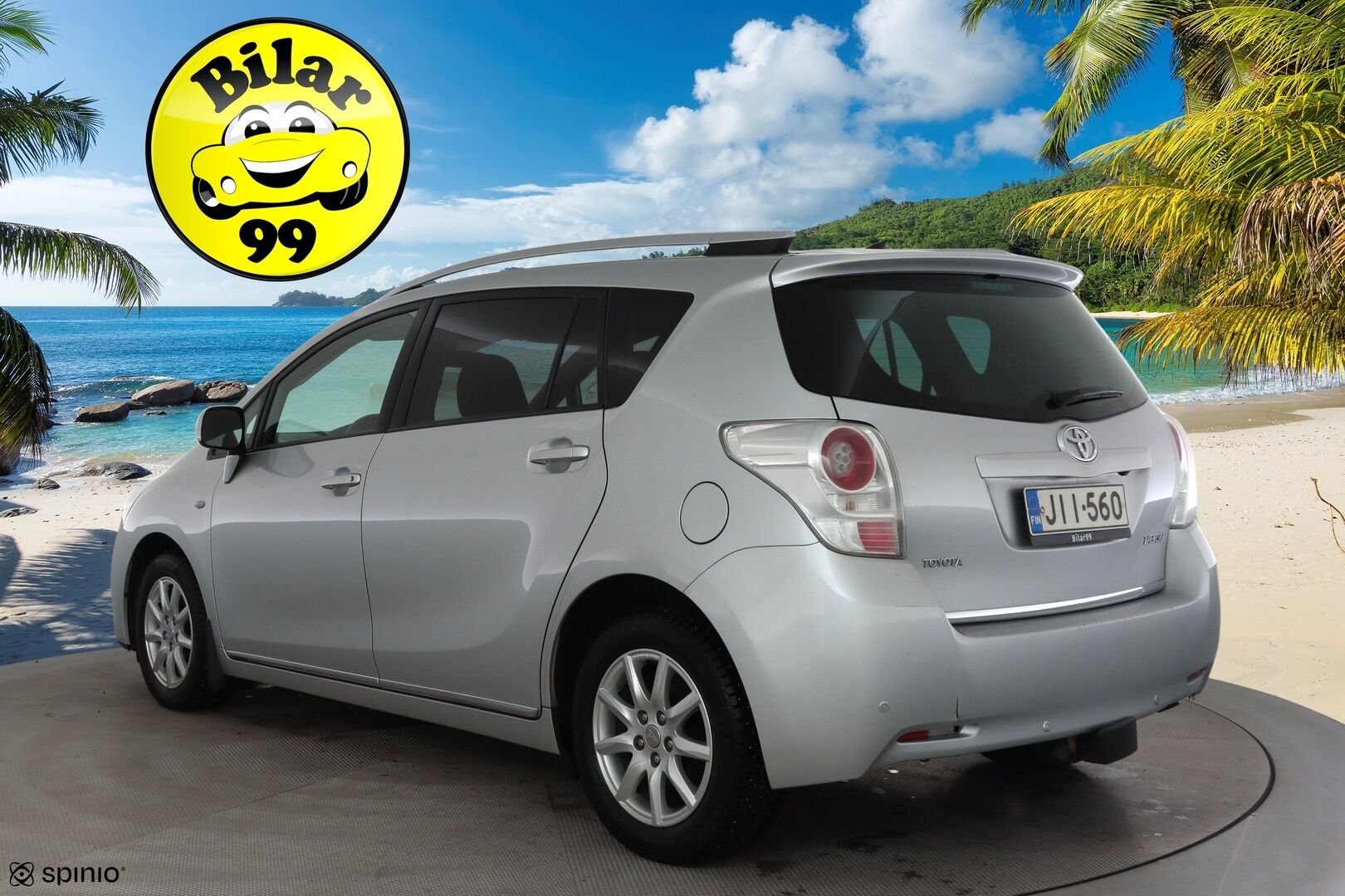 Toyota Verso 2012 1,8 Valvematic Family Multidrive S 7-P * Vakkari / Navi / P.Kamera / Bluetooth / Koukku / Sisätilanlämmitin * - Suomi-auto / Kahdet renkaat - HULLUT JOULUT KORKOTARJOUS 2,49% 