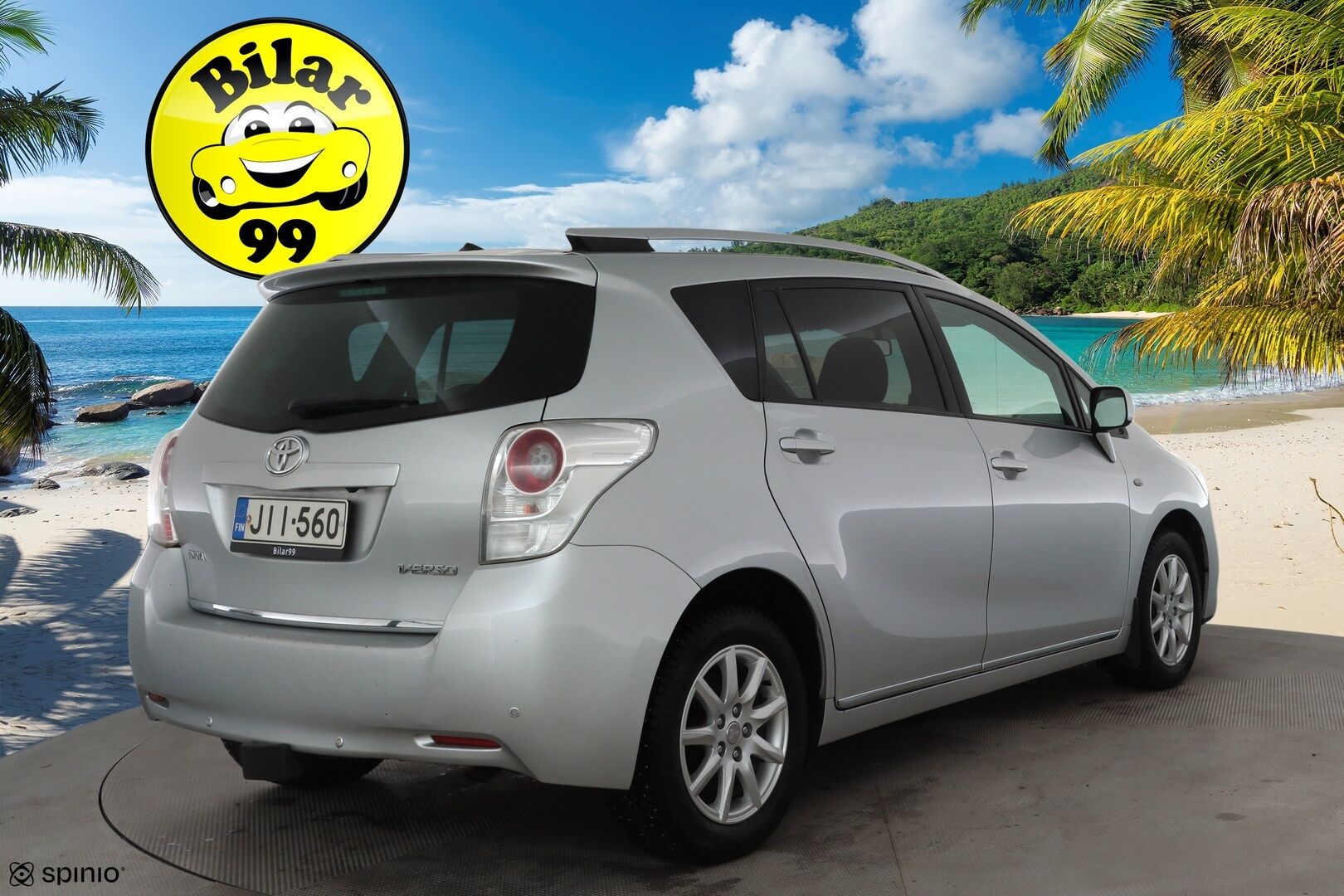 Toyota Verso 2012 1,8 Valvematic Family Multidrive S 7-P * Vakkari / Navi / P.Kamera / Bluetooth / Koukku / Sisätilanlämmitin * - Suomi-auto / Kahdet renkaat - HULLUT JOULUT KORKOTARJOUS 2,49% 