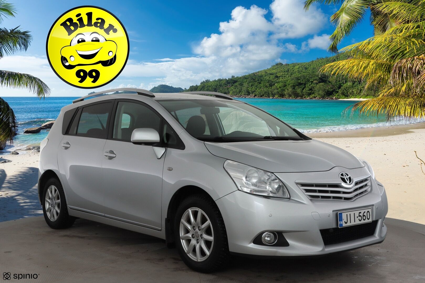 Toyota Verso 2012 1,8 Valvematic Family Multidrive S 7-P * Vakkari / Navi / P.Kamera / Bluetooth / Koukku / Sisätilanlämmitin * - Suomi-auto / Kahdet renkaat - HULLUT JOULUT KORKOTARJOUS 2,49% 
