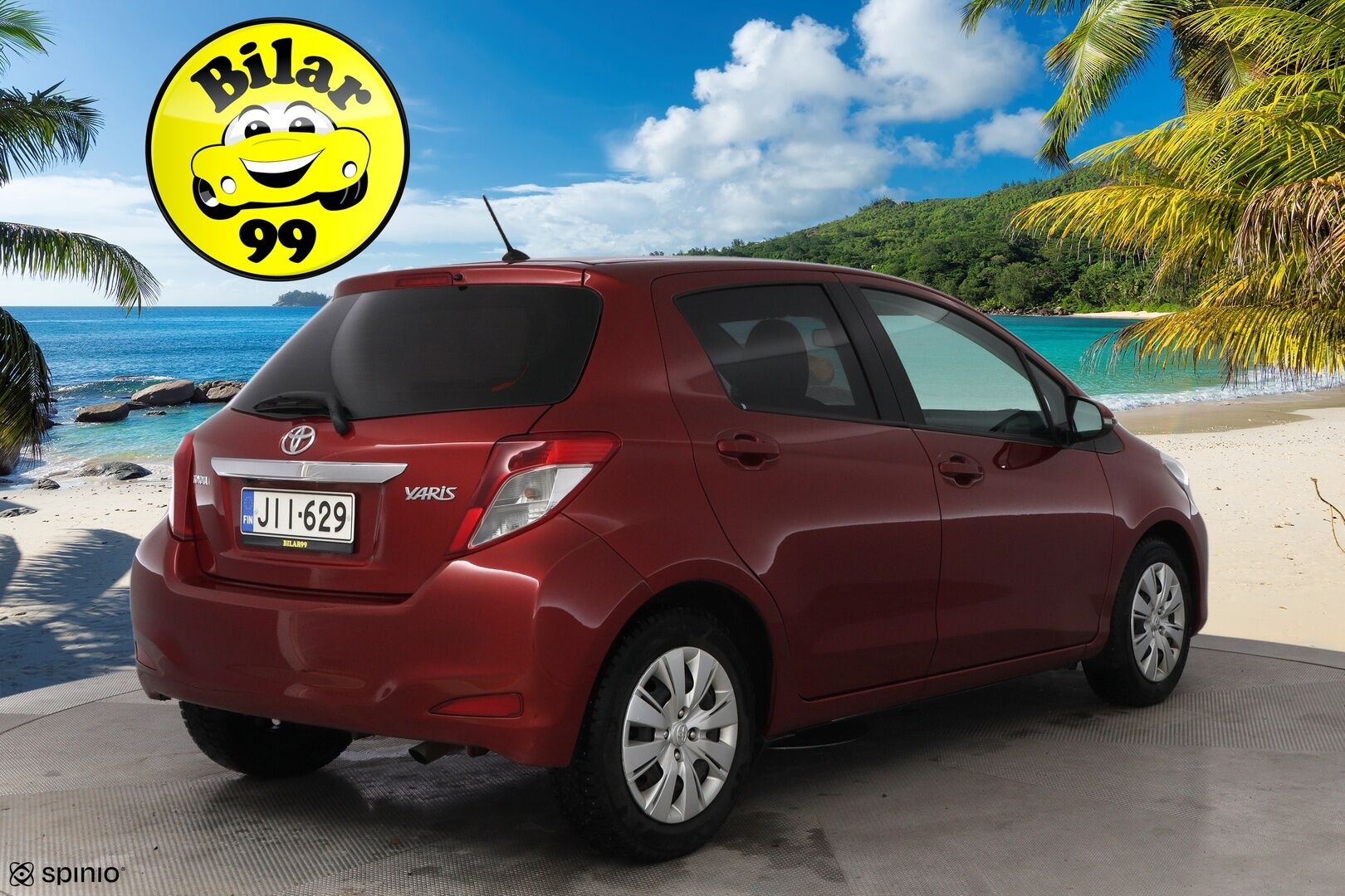 Toyota Yaris 2012 1,33 Dual VVT-i Linea Sol 5ov Multidrive S *Suomiauto / Peruutuskamera / Lohko&Sisä / Vakkari / Navi* - Metalliväri / Juuri saapunut Tampereelle!