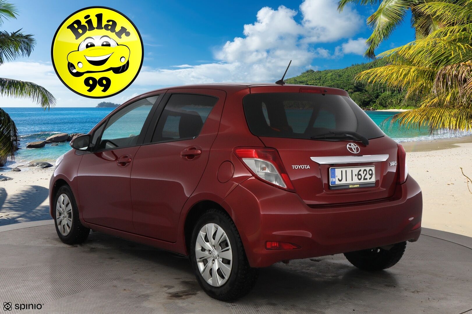 Toyota Yaris 2012 1,33 Dual VVT-i Linea Sol 5ov Multidrive S *Suomiauto / Peruutuskamera / Lohko&Sisä / Vakkari / Navi* - Metalliväri / Juuri saapunut Tampereelle!