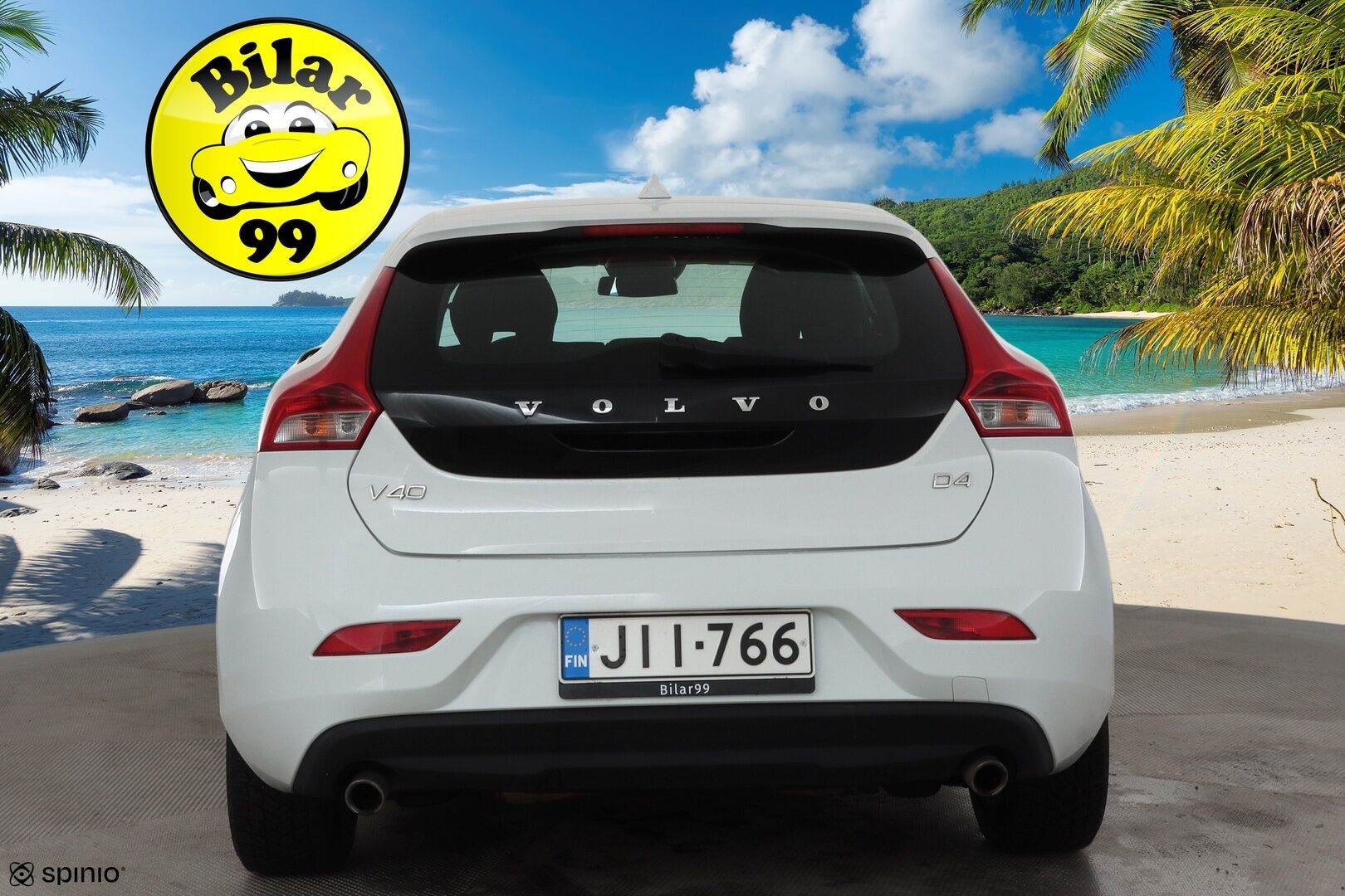 Volvo V40 2013 D4 Momentum Business aut * Suomi-auto / Vakkari / Xenon / Puolinahat / Webasto / KeylessGo * - Kahdet renkaat aluvanteilla / Merkkihuollettu