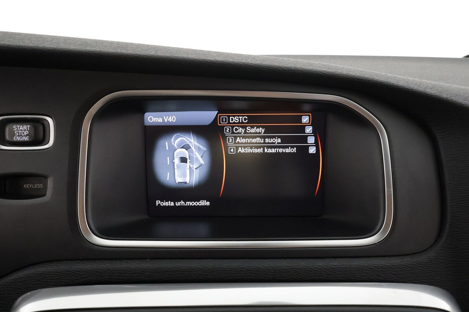 Volvo V40 2013 D4 Momentum Business aut * Suomi-auto / Vakkari / Xenon / Puolinahat / Webasto / KeylessGo * - Kahdet renkaat aluvanteilla / Merkkihuollettu - HULLU BLACKWEEK KORKOTARJOUS 2,49%